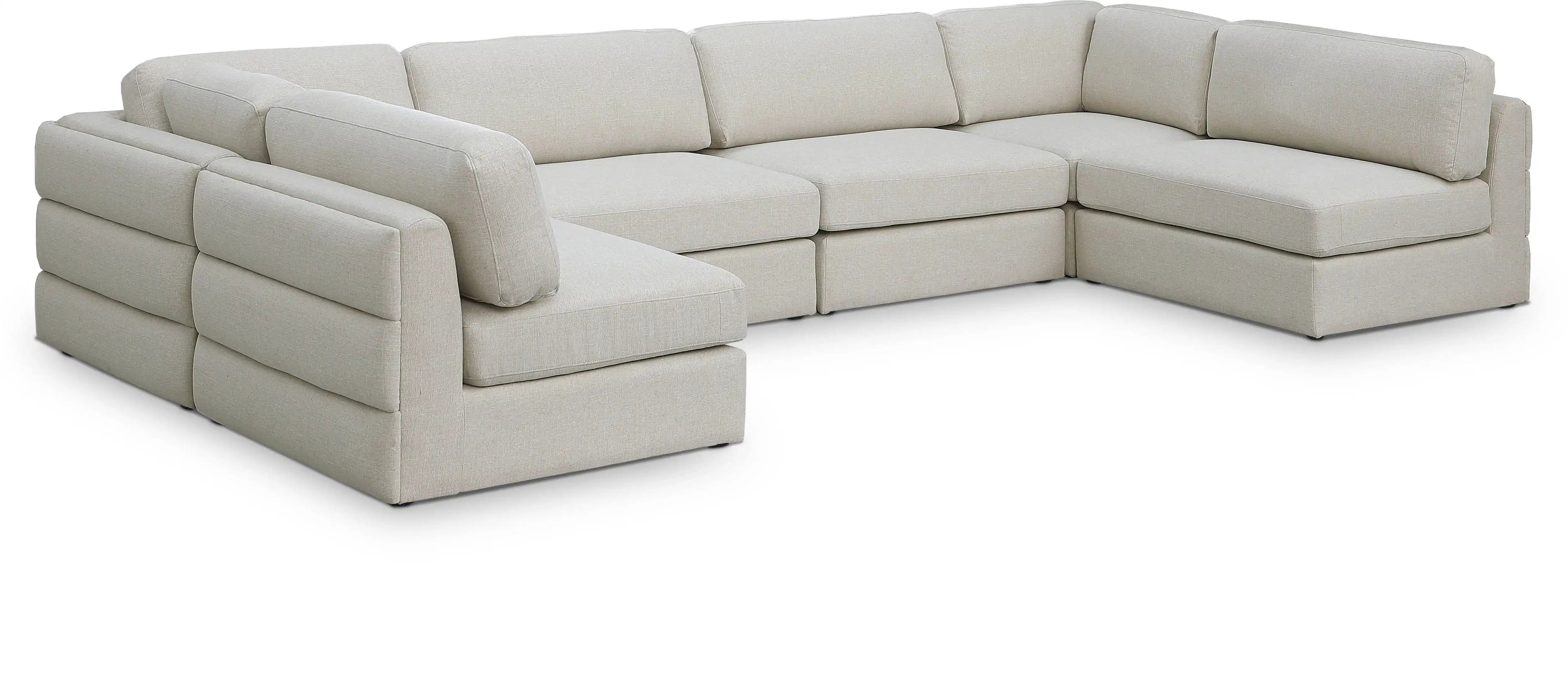 Beckham - 6 Piece Modular Sectional - Best Buy Furniture