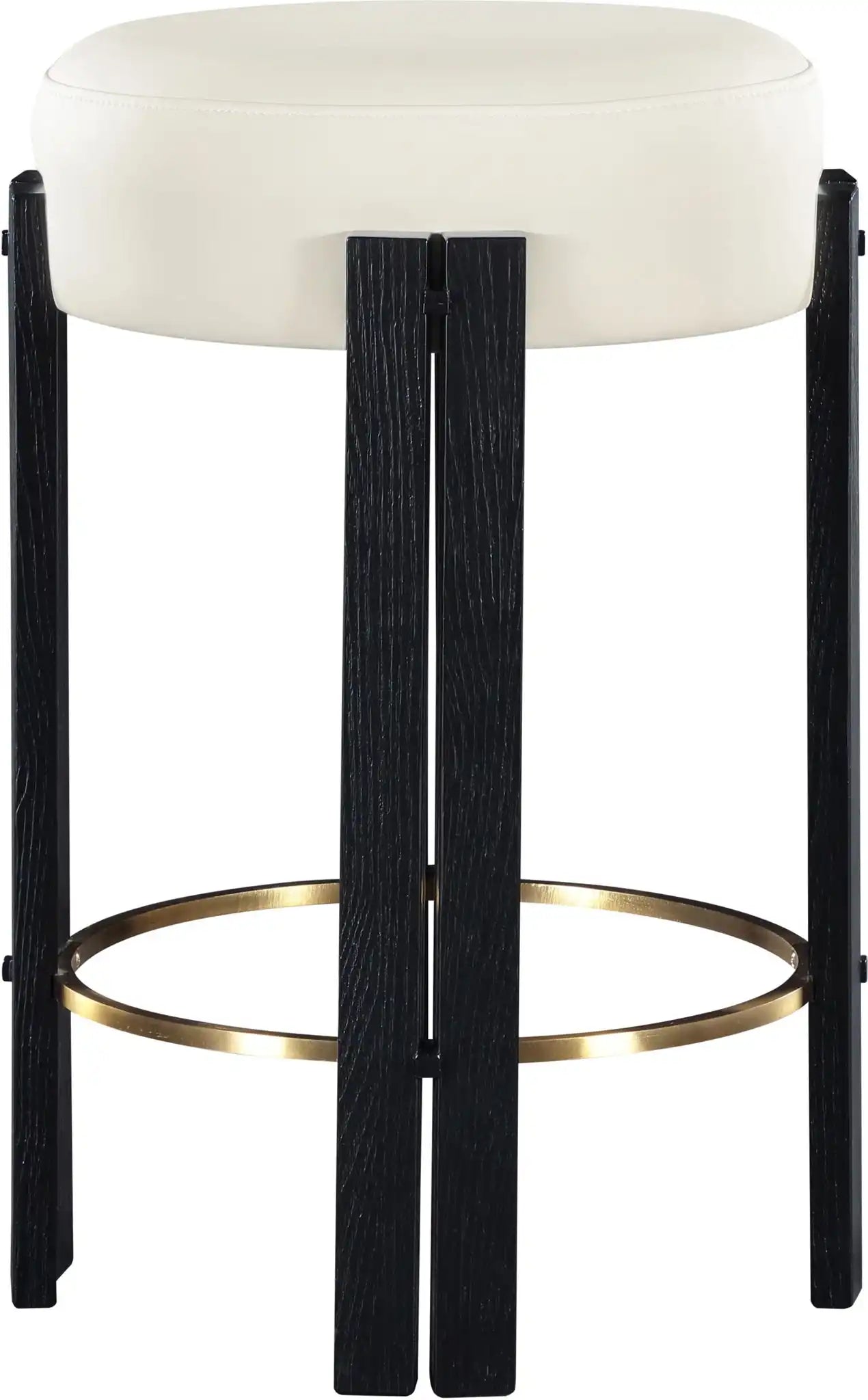 Harrison - Counter Stool With Black Legs