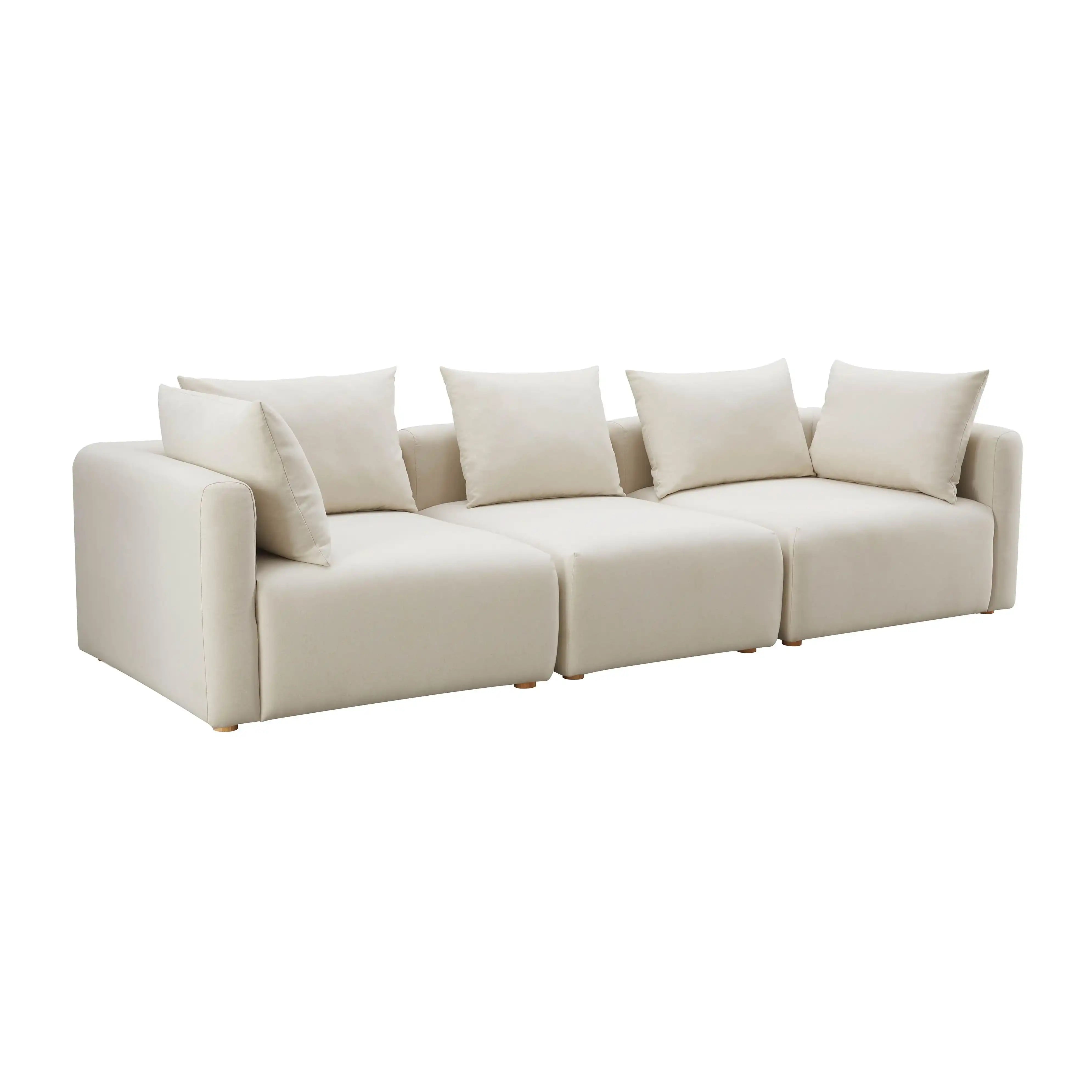 Hangover - Linen Sofa - Cream - Best Buy Furniture