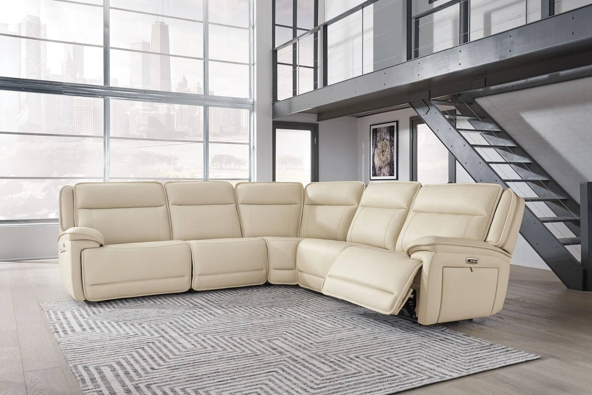 Double Deal - Reclining Sectional - Best Buy Furniture