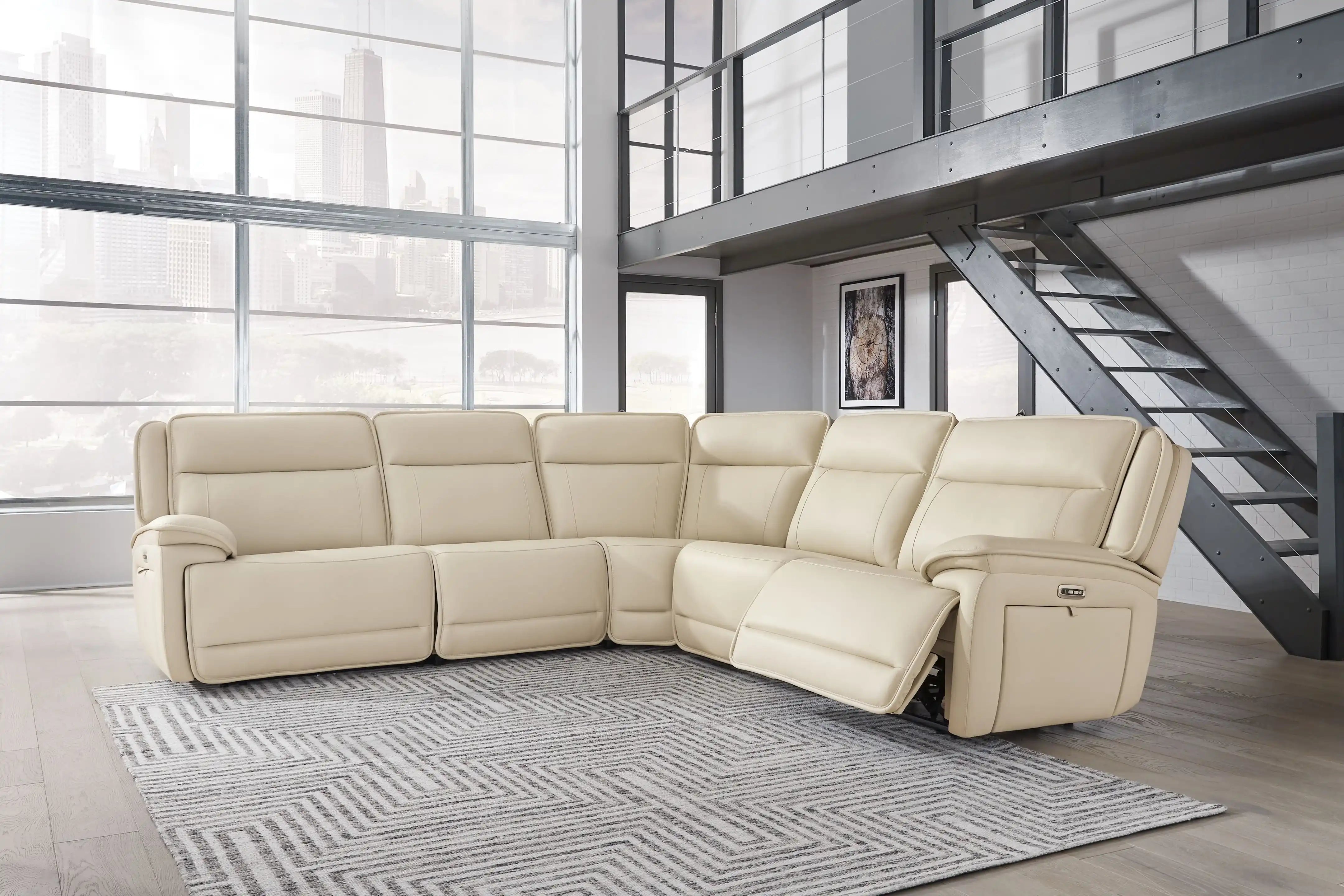 Double Deal - Reclining Sectional - Best Buy Furniture