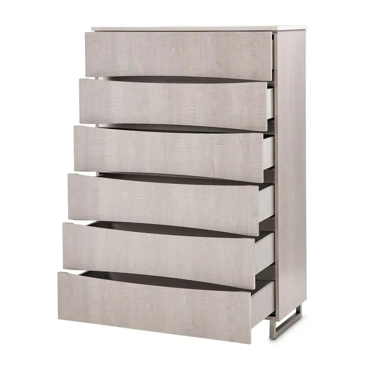 Marin - 6-Drawer Chest - Beige - Best Buy Furniture