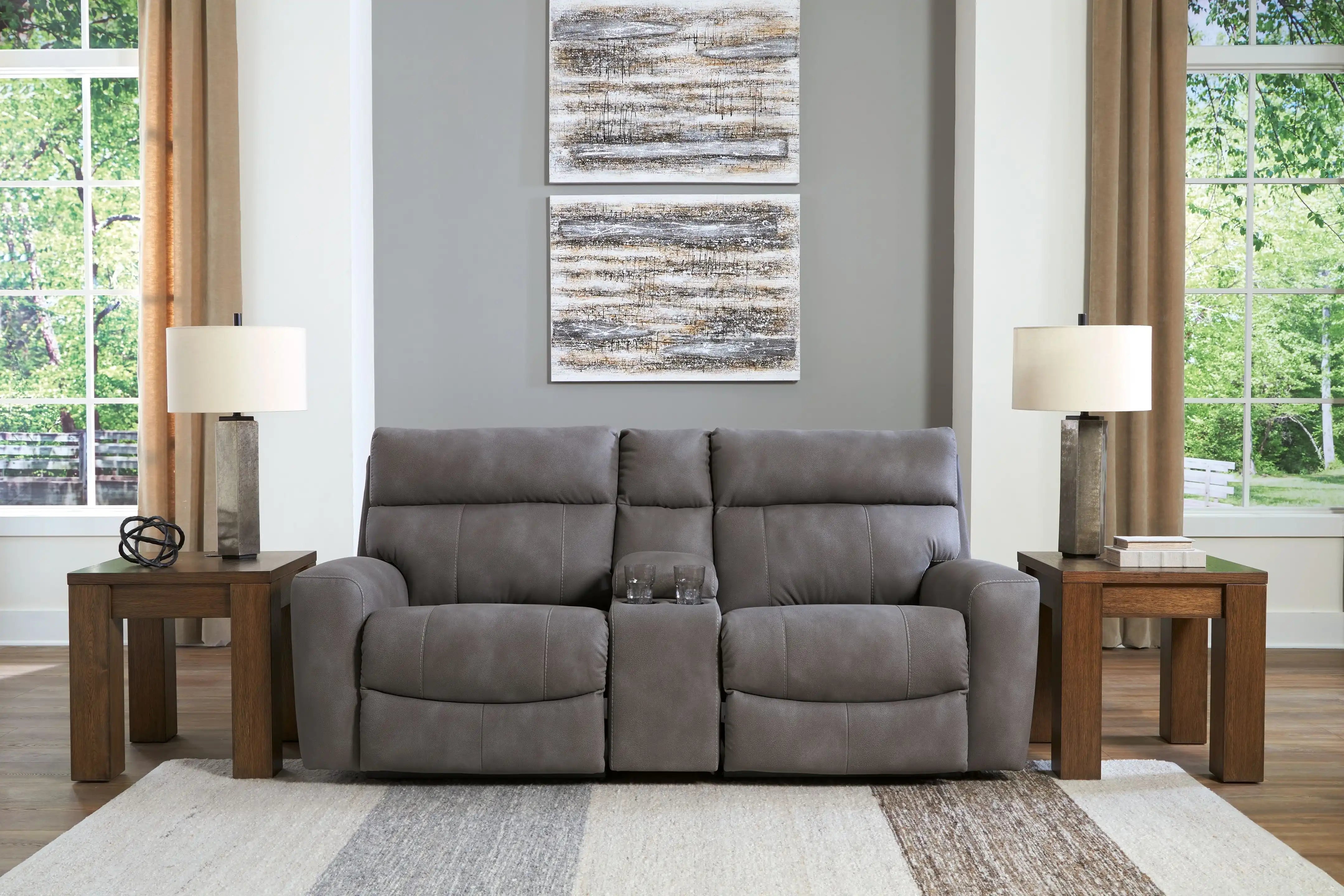 Next-Gen Durapella - Reclining Sectional - Best Buy Furniture