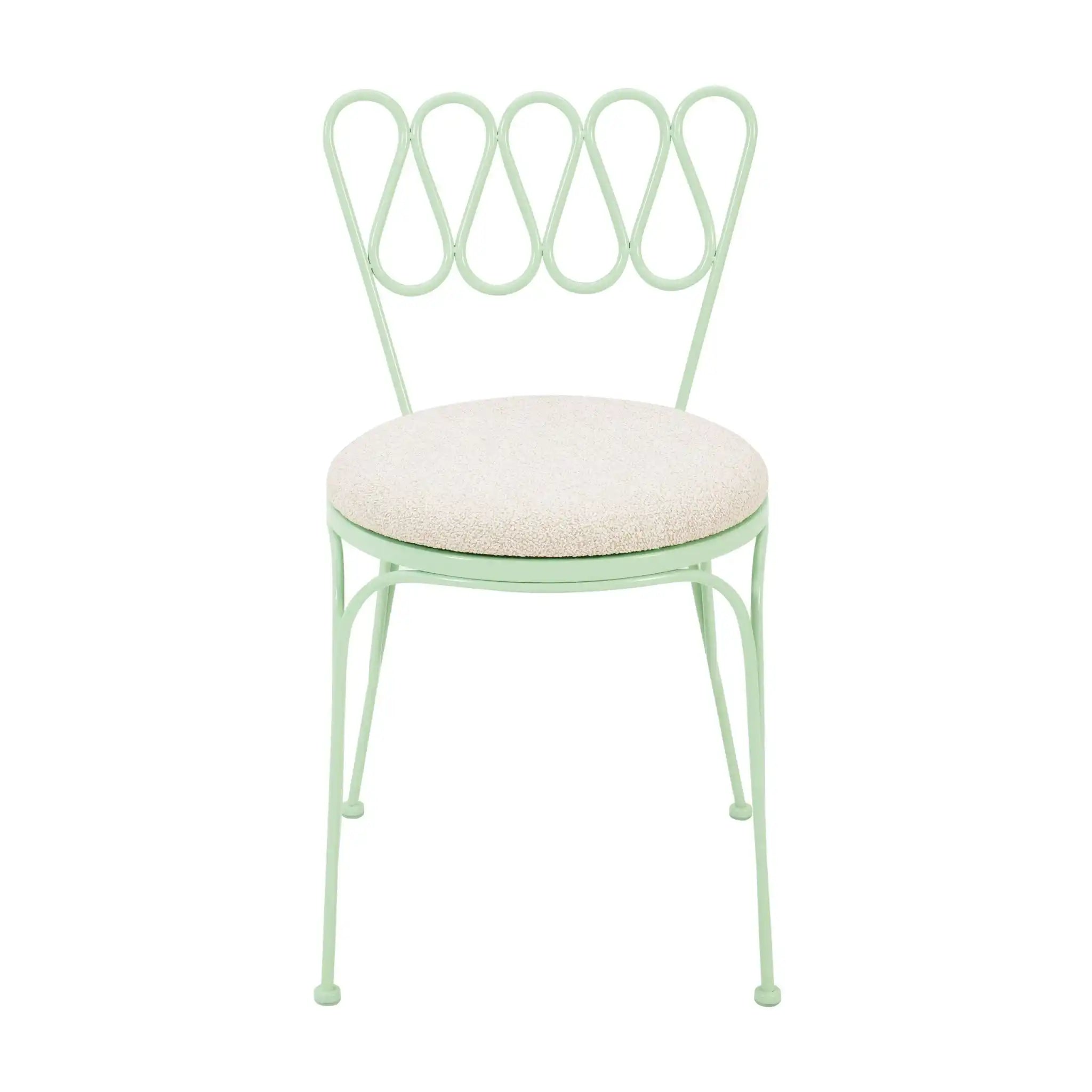 Erica - Wrought Iron Outdoor Chair