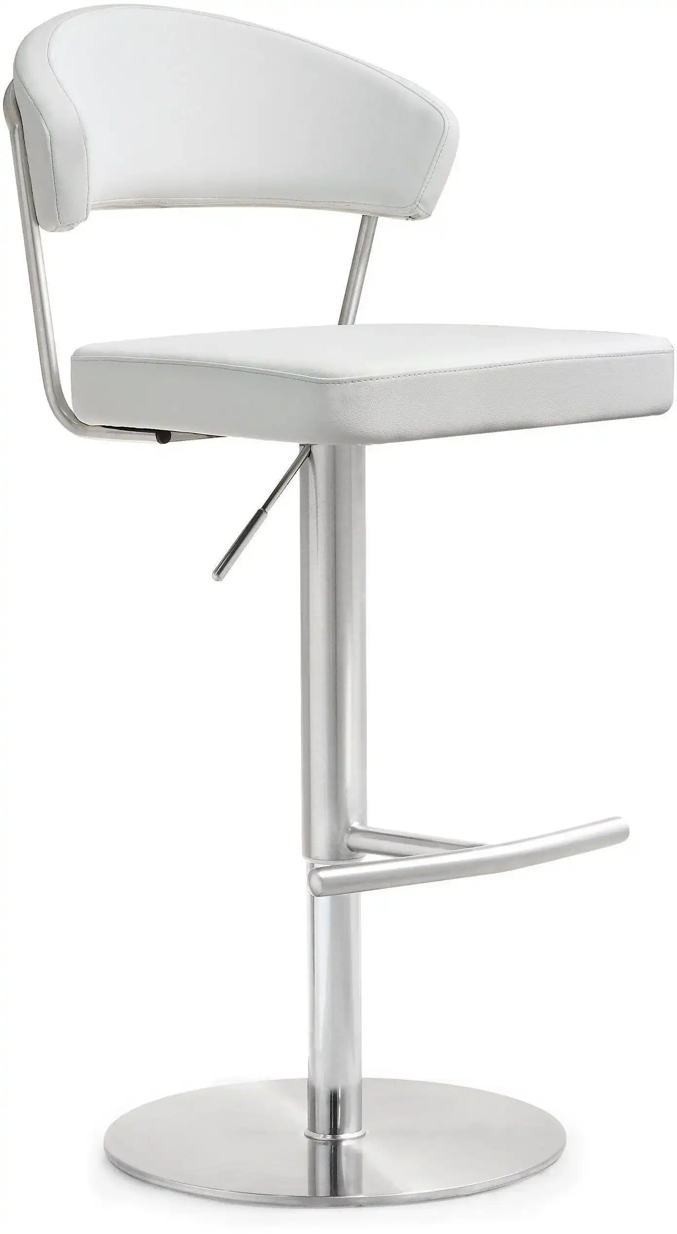Cosmo - Stainless Steel Barstool - Best Buy Furniture