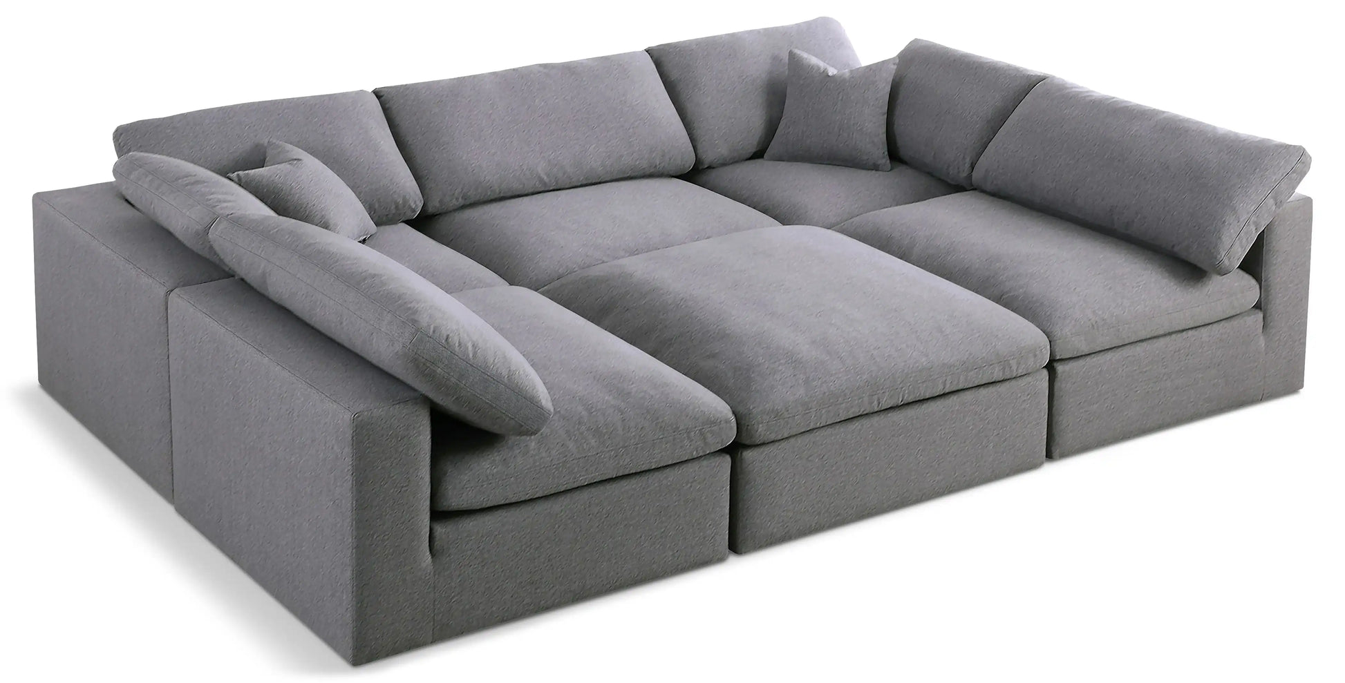 Serene - 6 Piece Modular Sectional - Best Buy Furniture