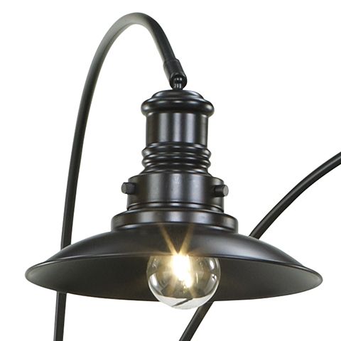 Sheriel - Metal Arc Lamp - Black - Best Buy Furniture