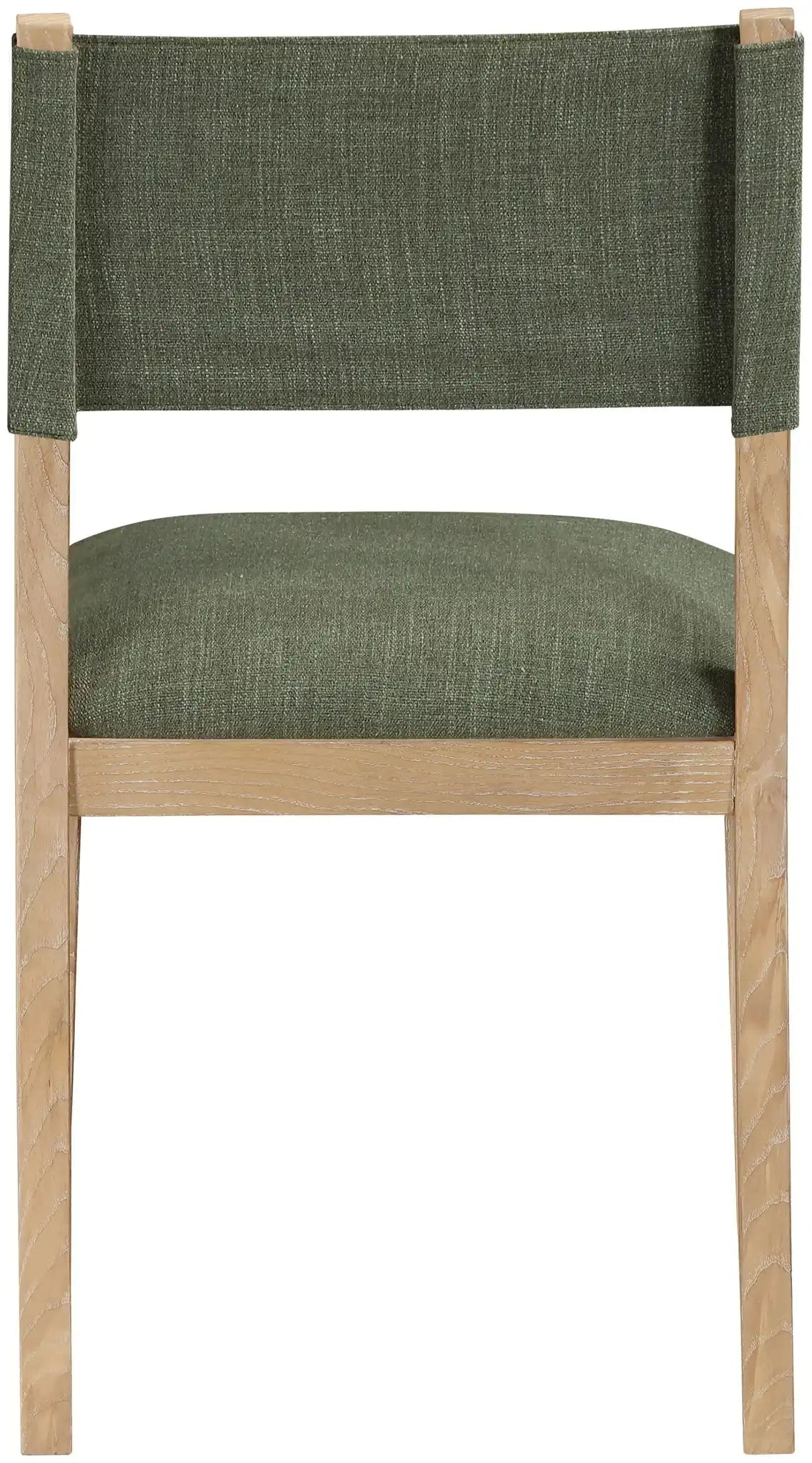 Avon - Linen Textured Performance Fabric Upholstered Dining Side Chair (Set of 2)