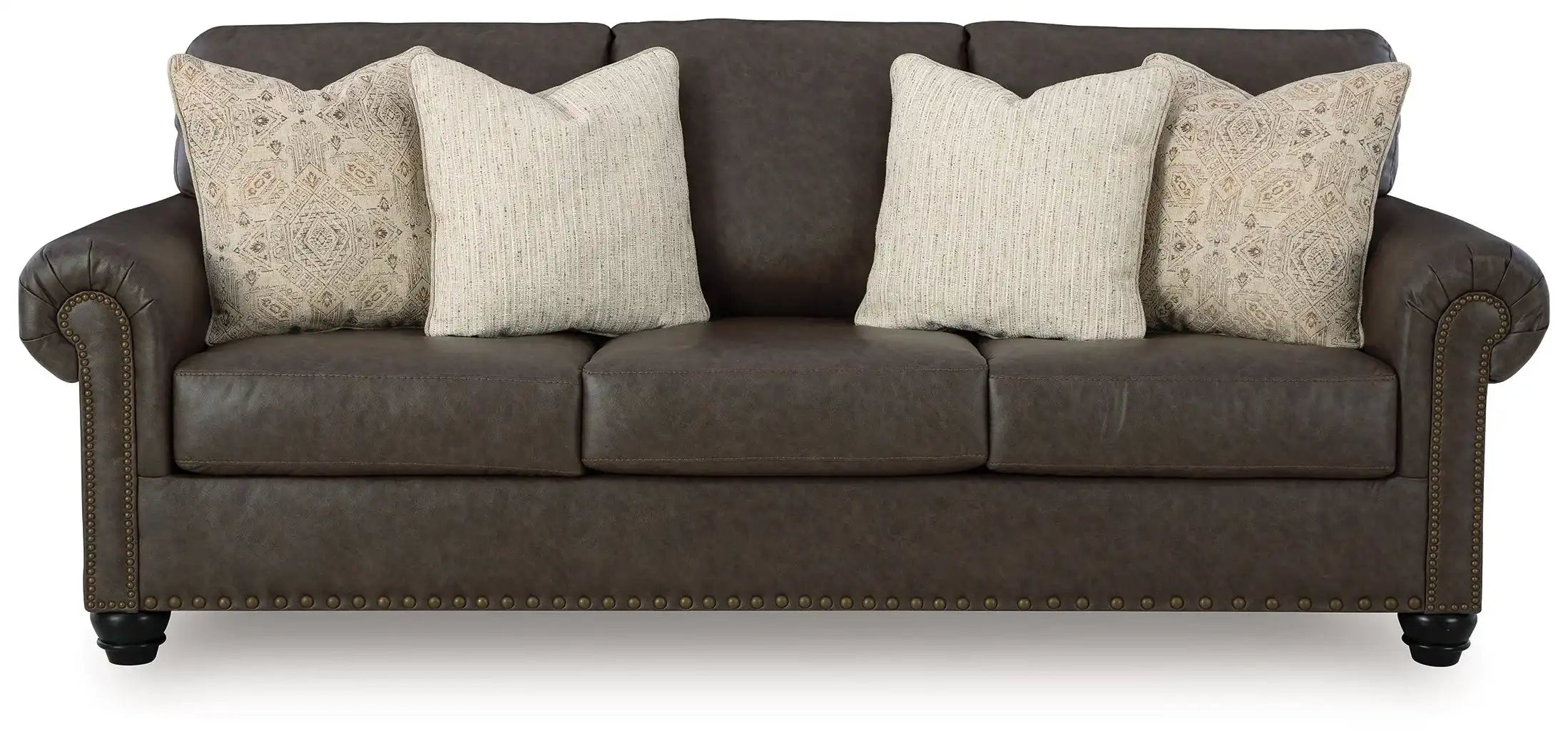 Roxmere - Queen Sofa Sleeper - Umber - Best Buy Furniture