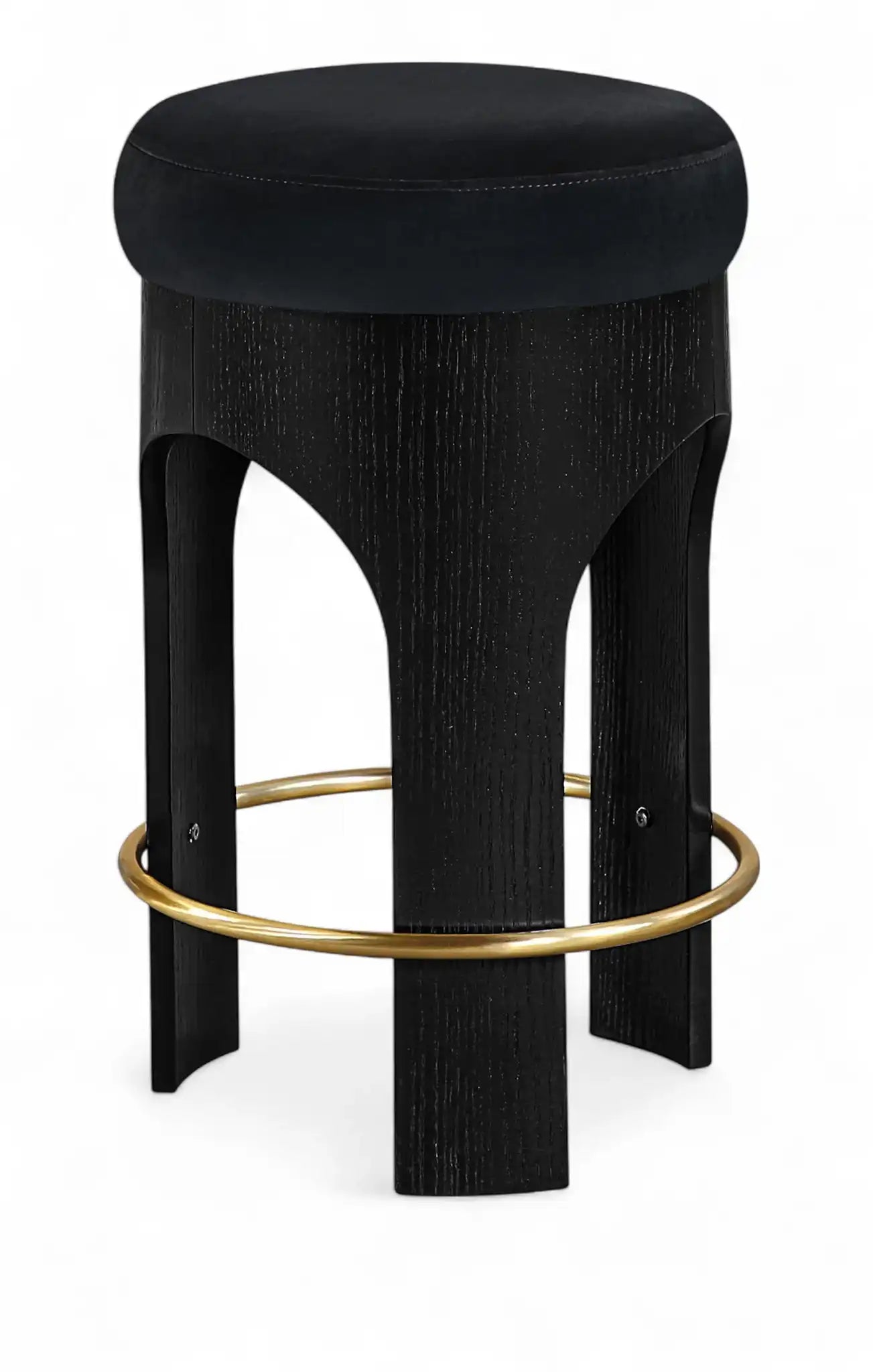 Bocceli - Counter Stool - Black Base - Best Buy Furniture