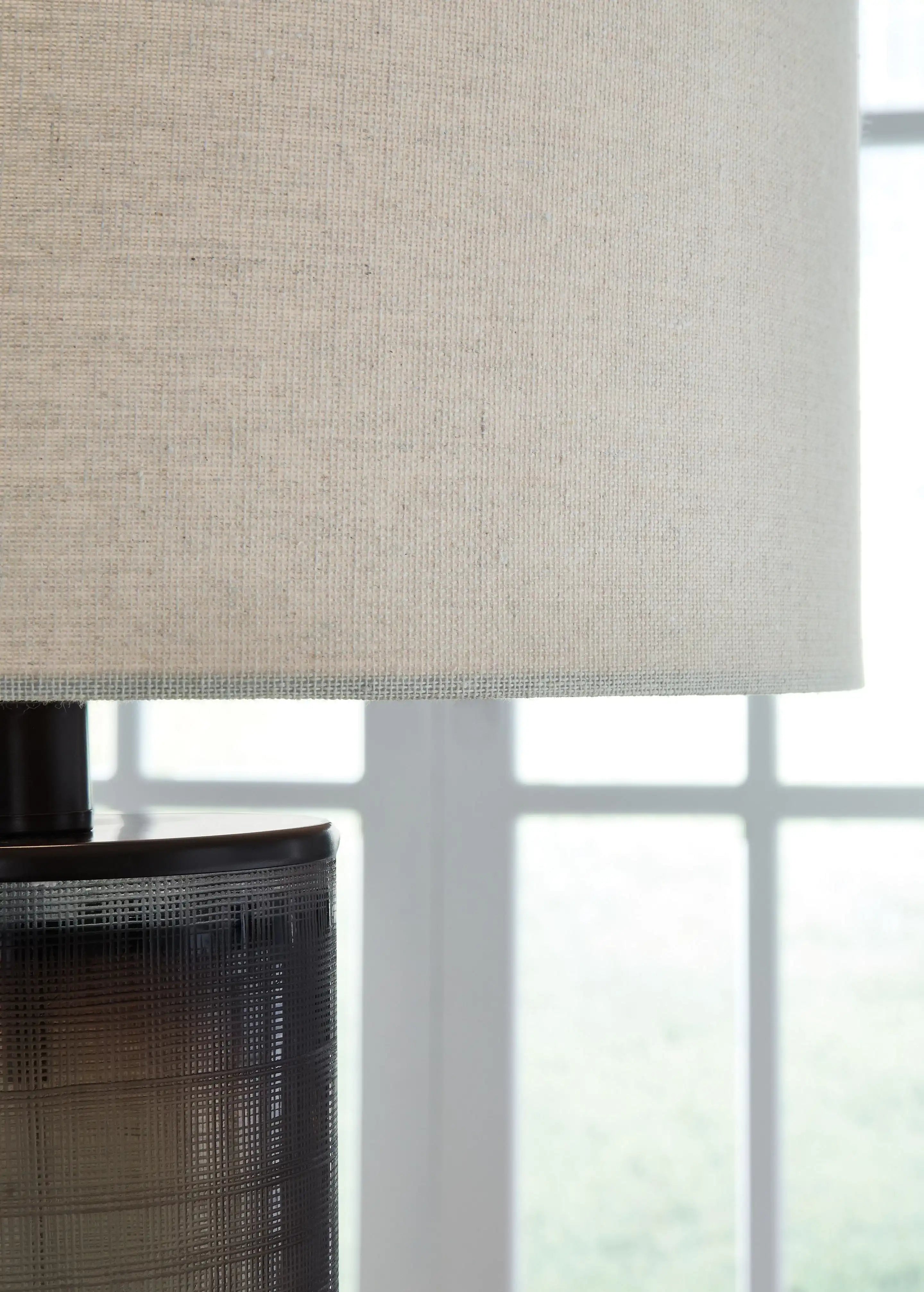 Dingerly - Glass Table Lamp - Brown - Best Buy Furniture