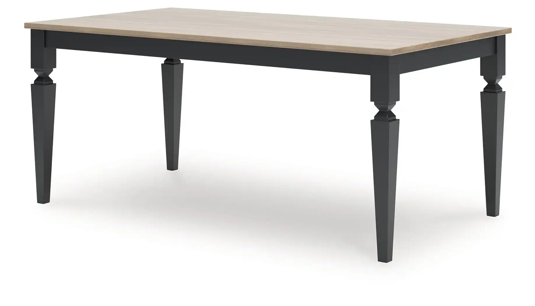 Brenkerton - Rectangular Dining Room Table - Grayish Brown / Black - Best Buy Furniture