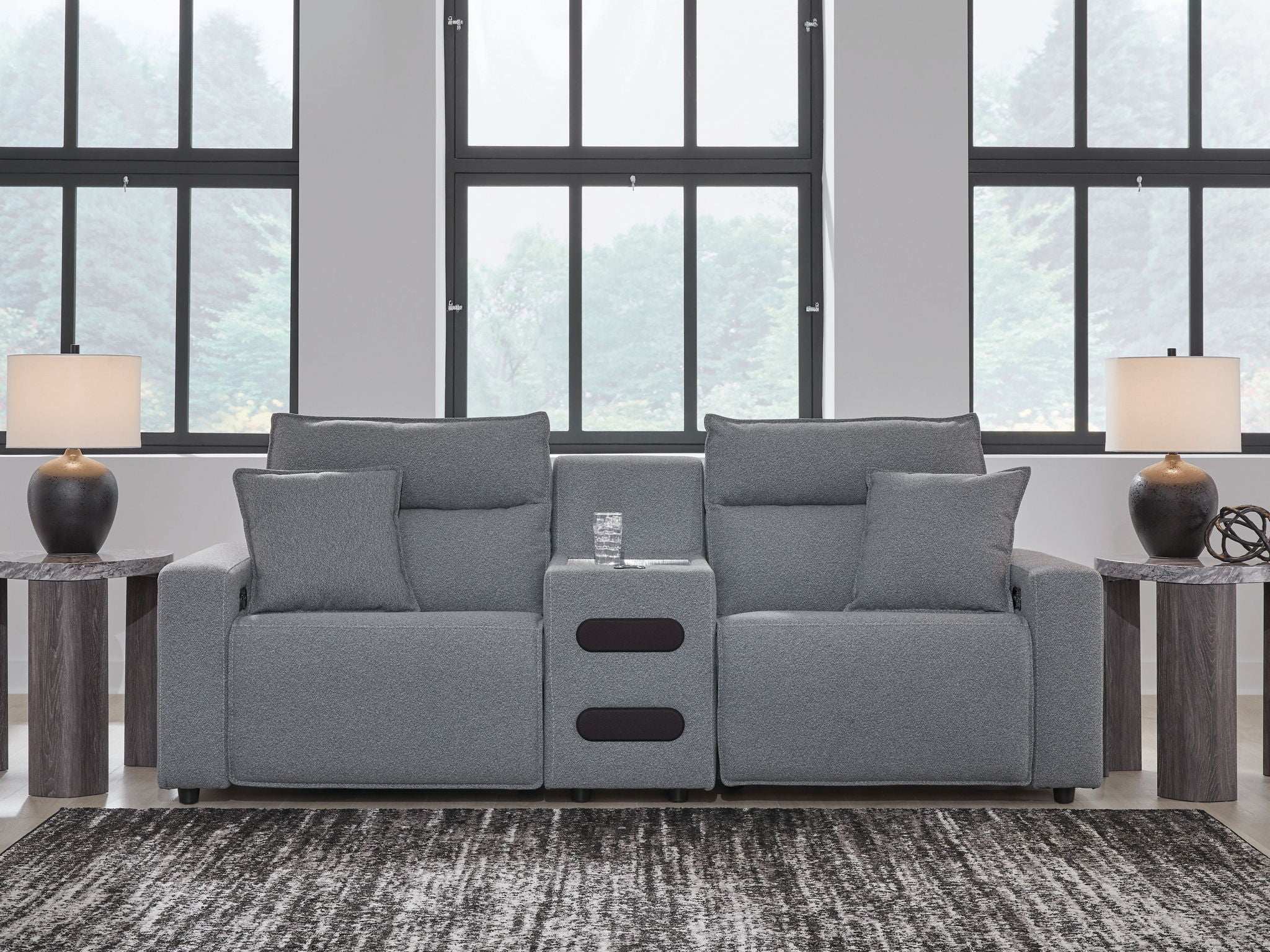 ModMax II - Salt And Pepper - Reclining Sectional - Best Buy Furniture