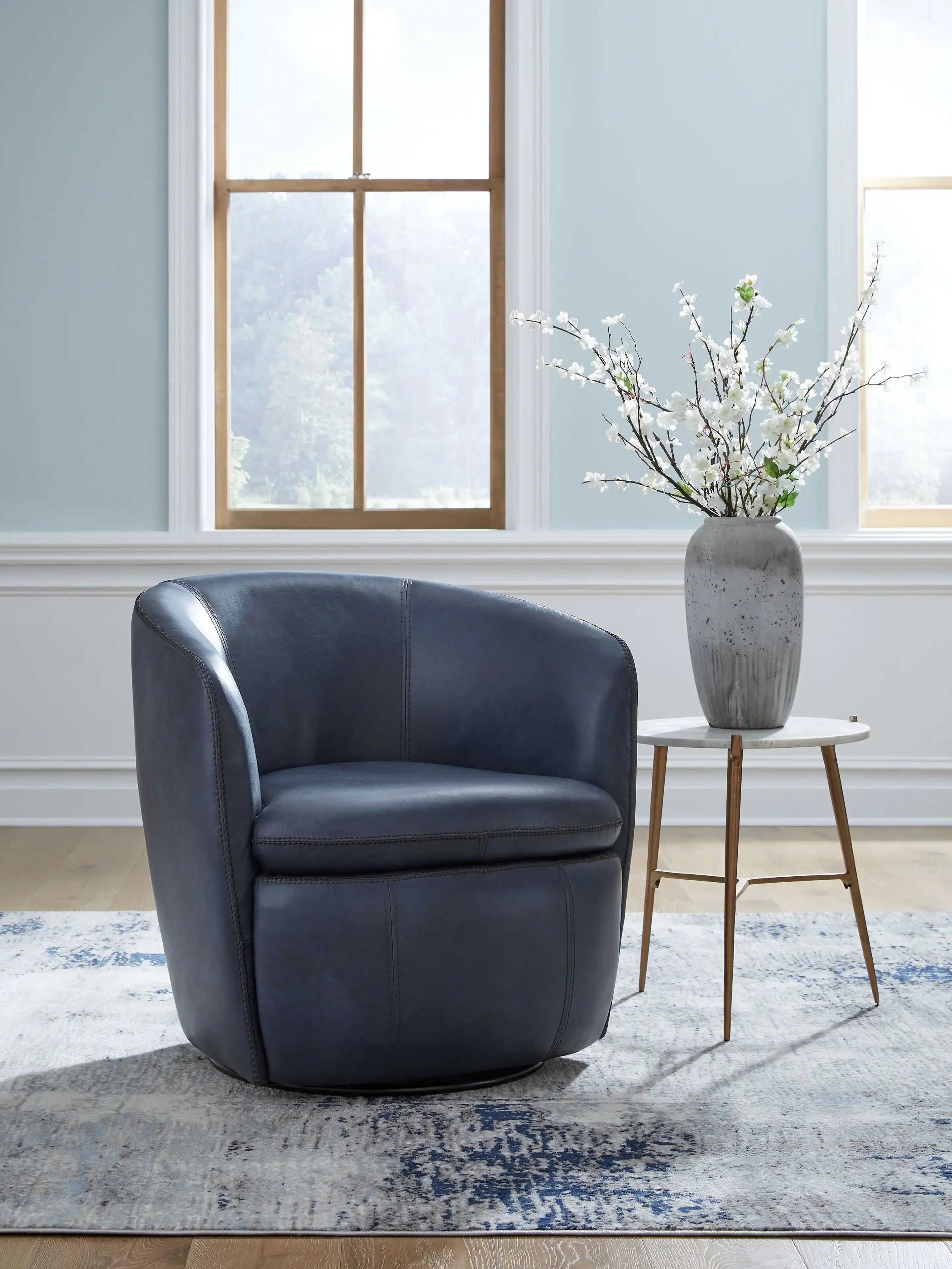 Kierreys - Swivel Chair - Best Buy Furniture