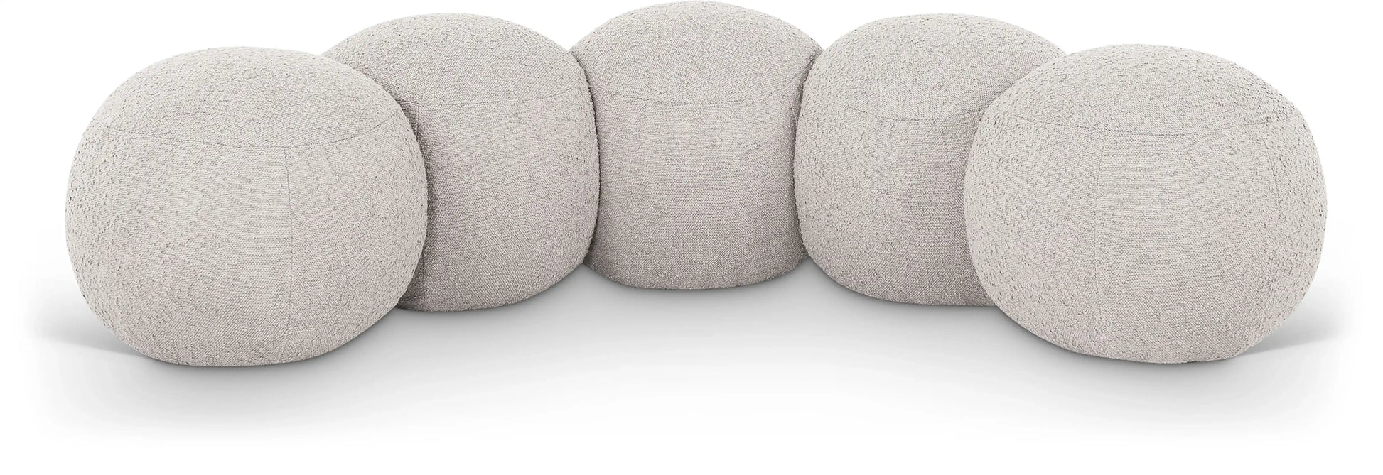 Apollo - Boucle Fabric Bench - Best Buy Furniture