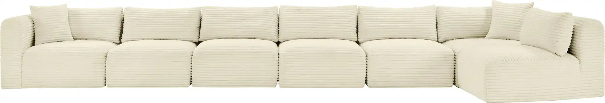 Shaggy - 7 Piece Modular Sectional