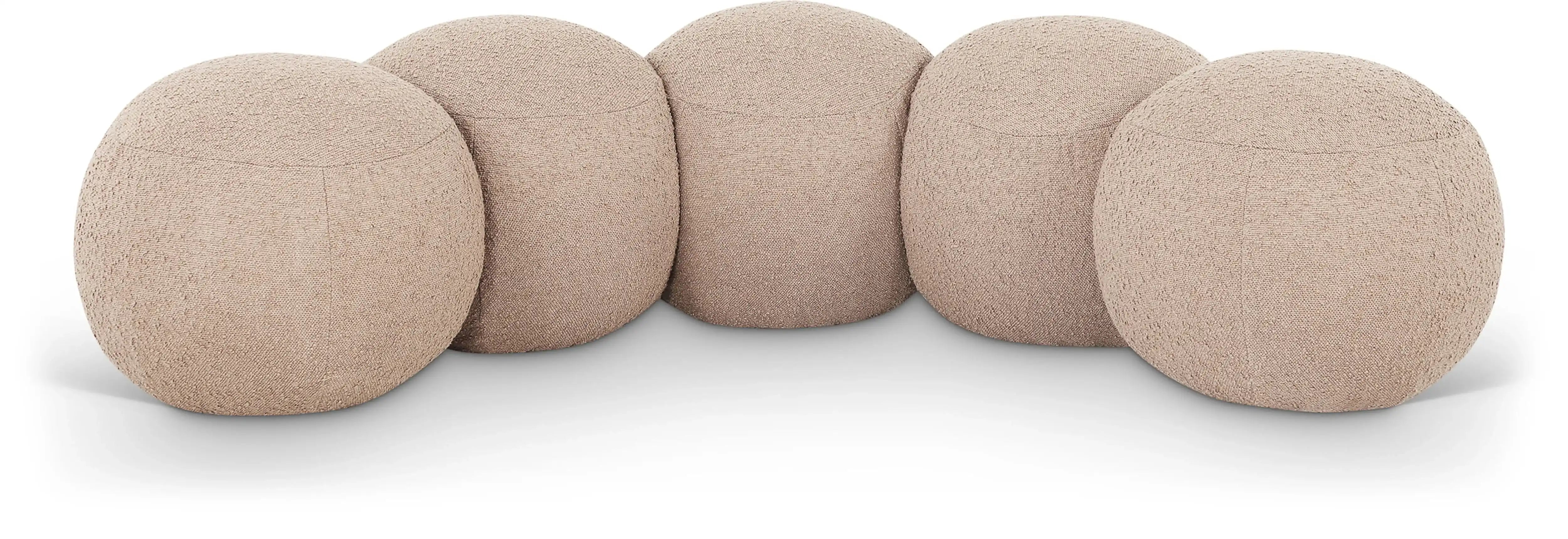 Apollo - Boucle Fabric Bench - Best Buy Furniture