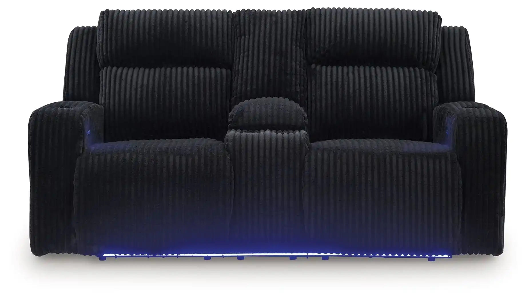 Forest Lake - Power Reclining Loveseat With Console / Adj Headrest - Best Buy Furniture