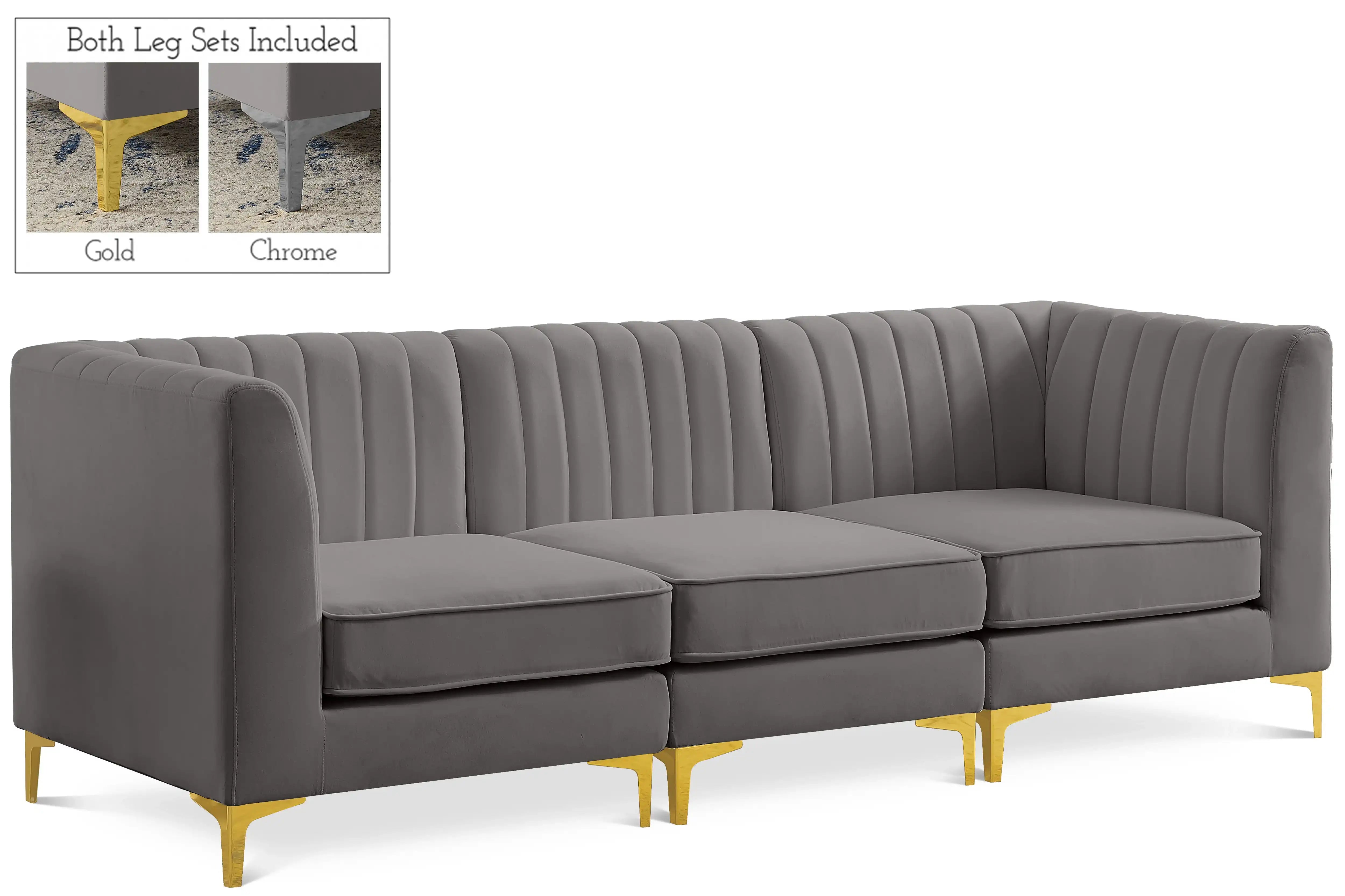 Alina - 3 Piece Modular Sectional - Best Buy Furniture