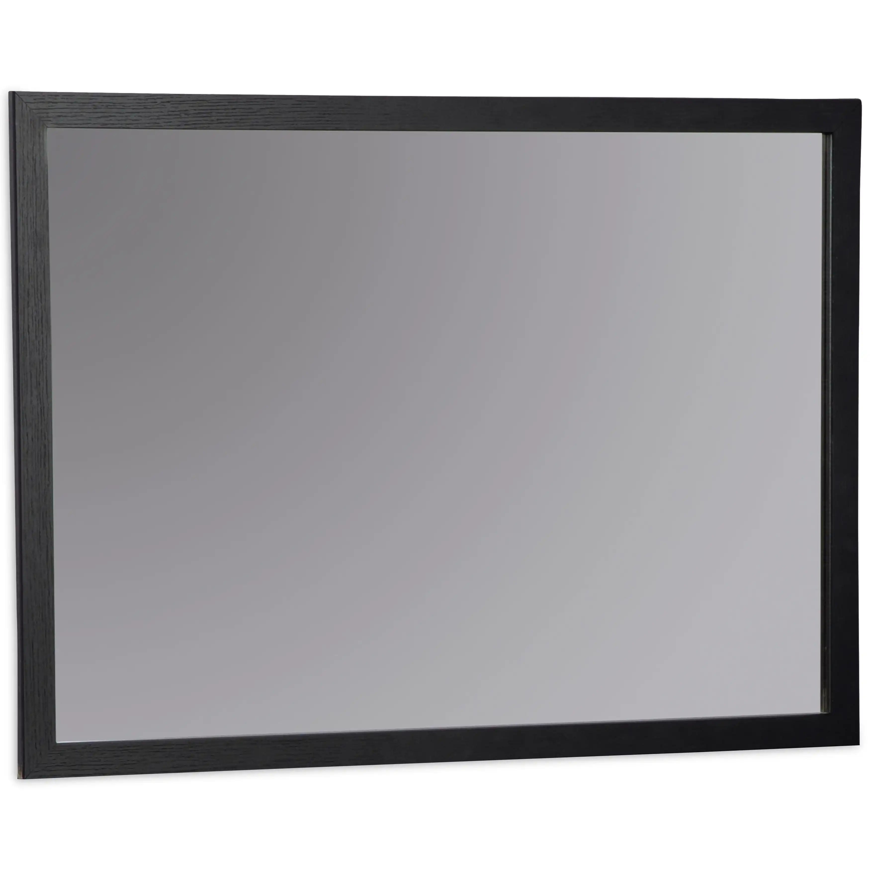 Danziar - Bedroom Mirror - Black - Best Buy Furniture