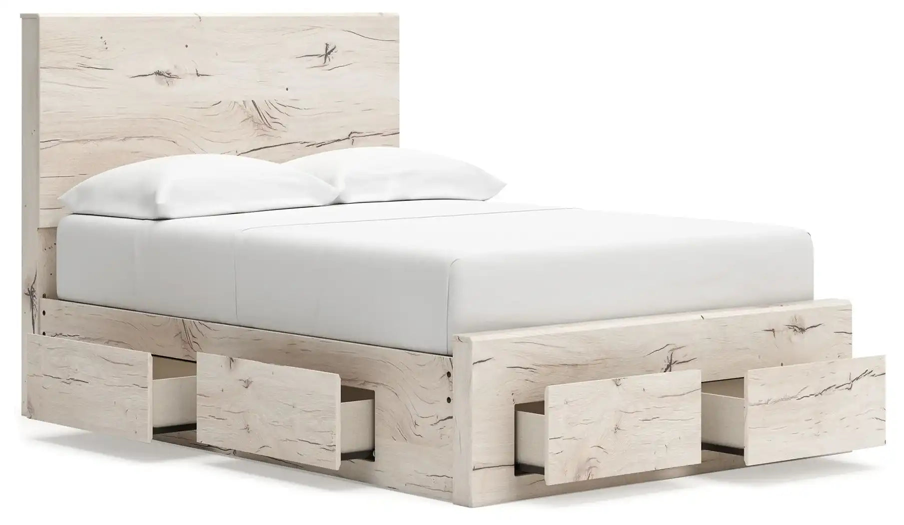 Lawroy - Panel Bed With Storage - Best Buy Furniture