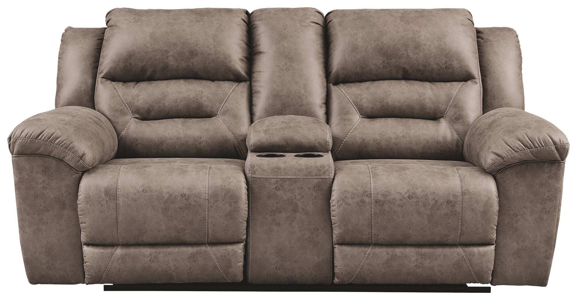 Stoneland - Reclining Loveseat - Best Buy Furniture