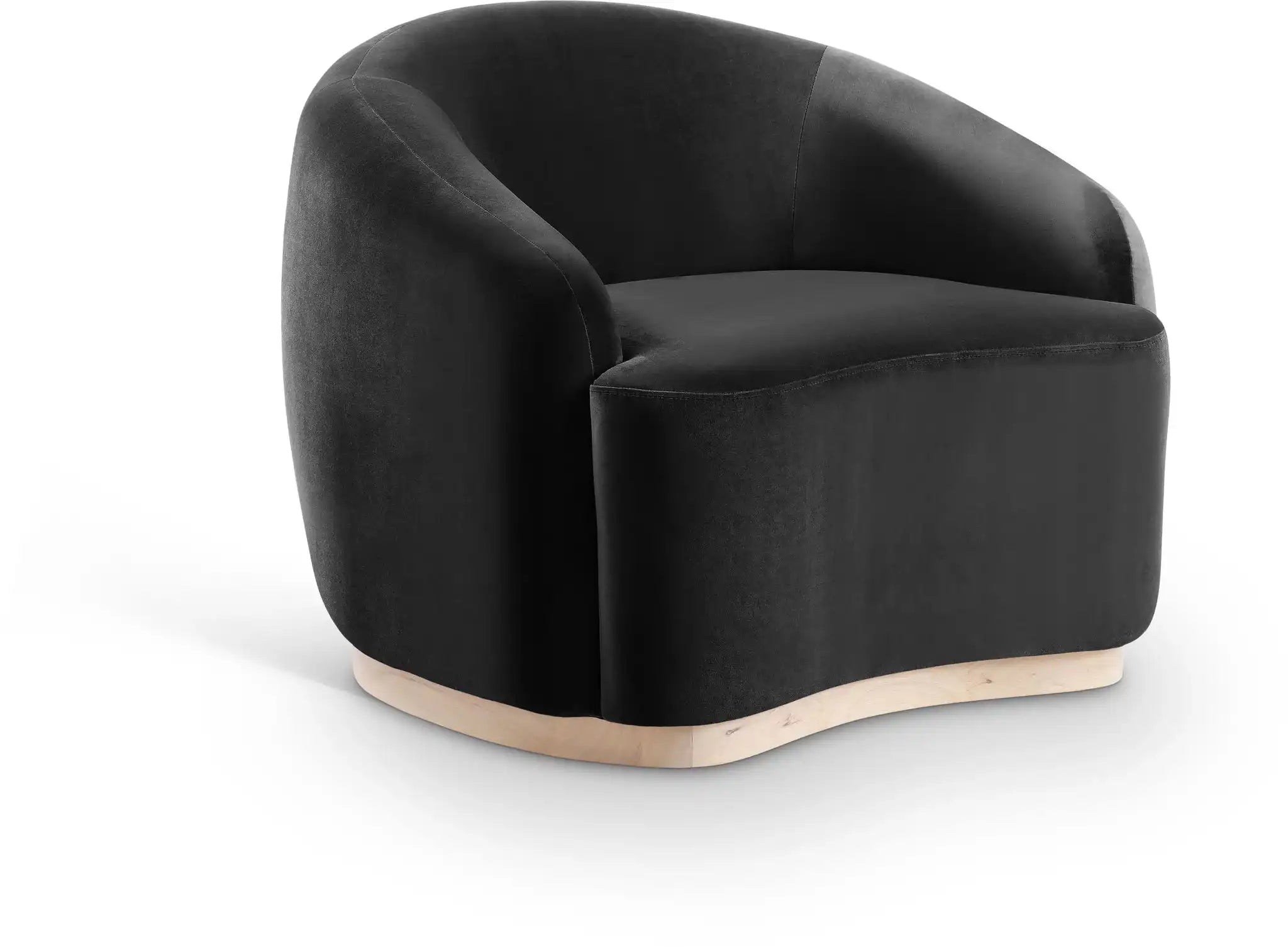 Gustavo - Velvet Upholstered Chair - Best Buy Furniture