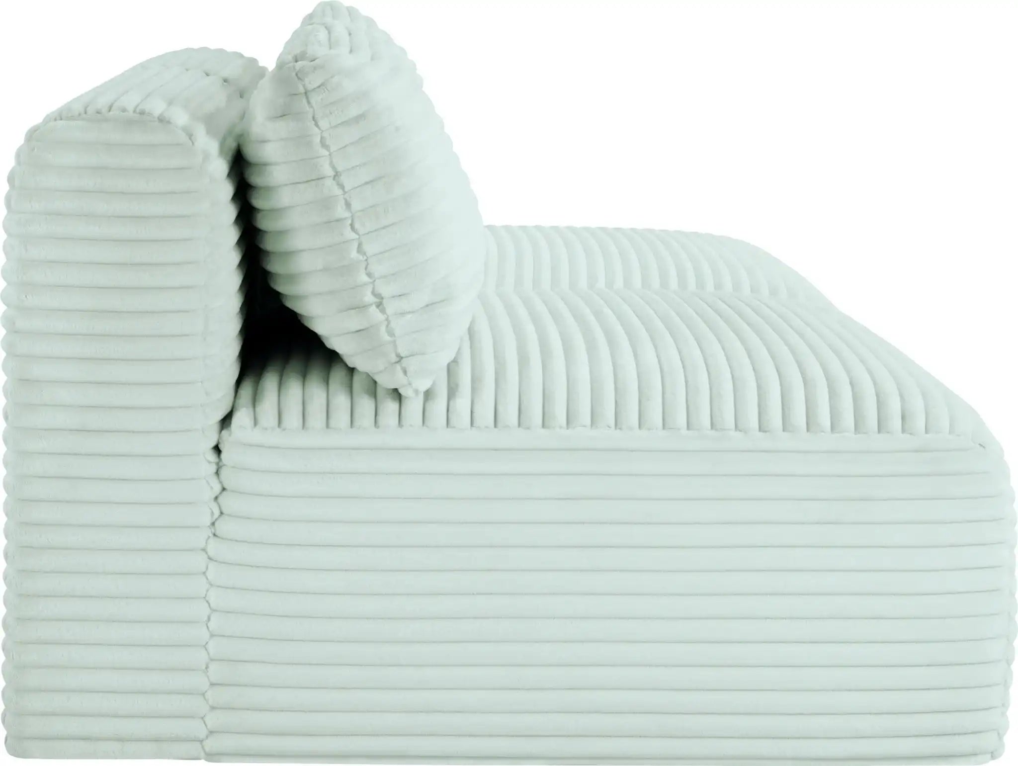 Shaggy - 2 Seat Modular Armless Sofa