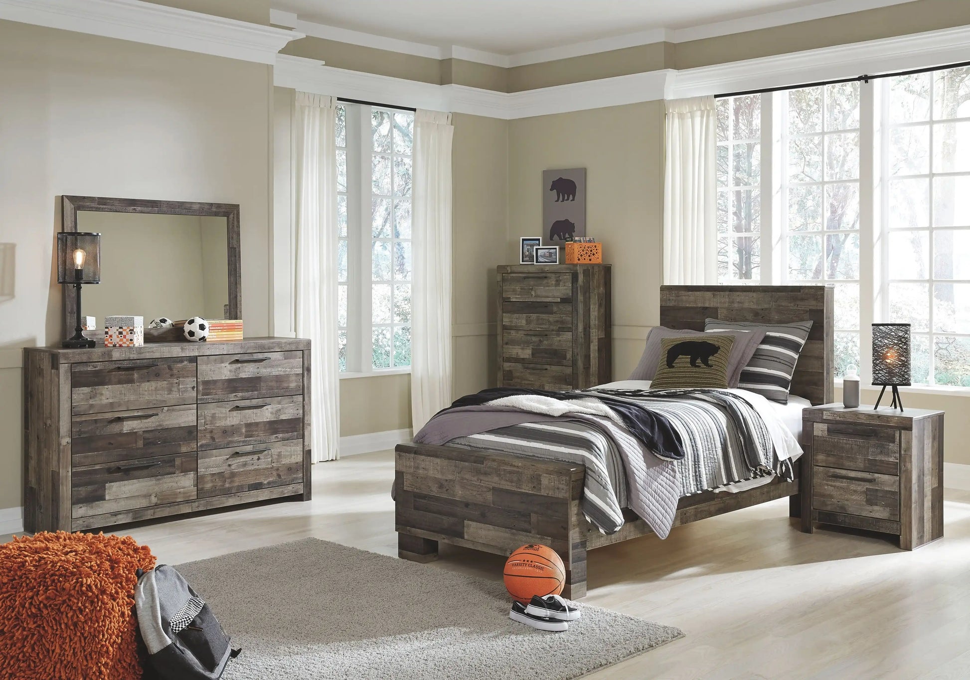Derekson - Youth Panel Bedroom Set - Best Buy Furniture