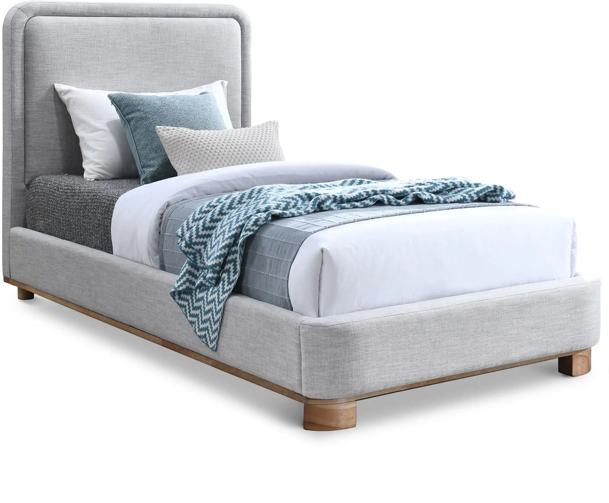 Nolita - Bed With Natural Base - Best Buy Furniture