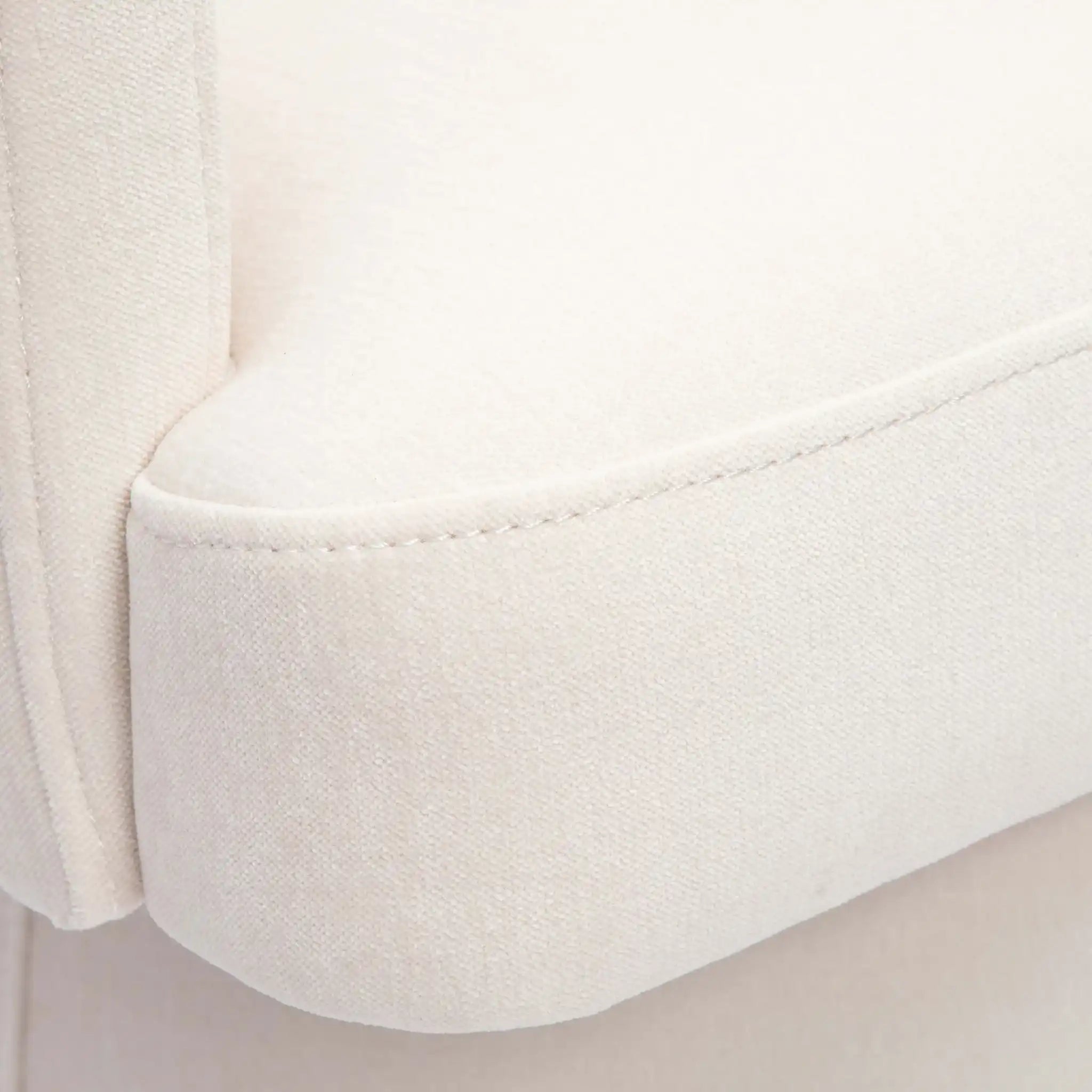 Kristen - Upcycled Chenille Rolling Desk Chair