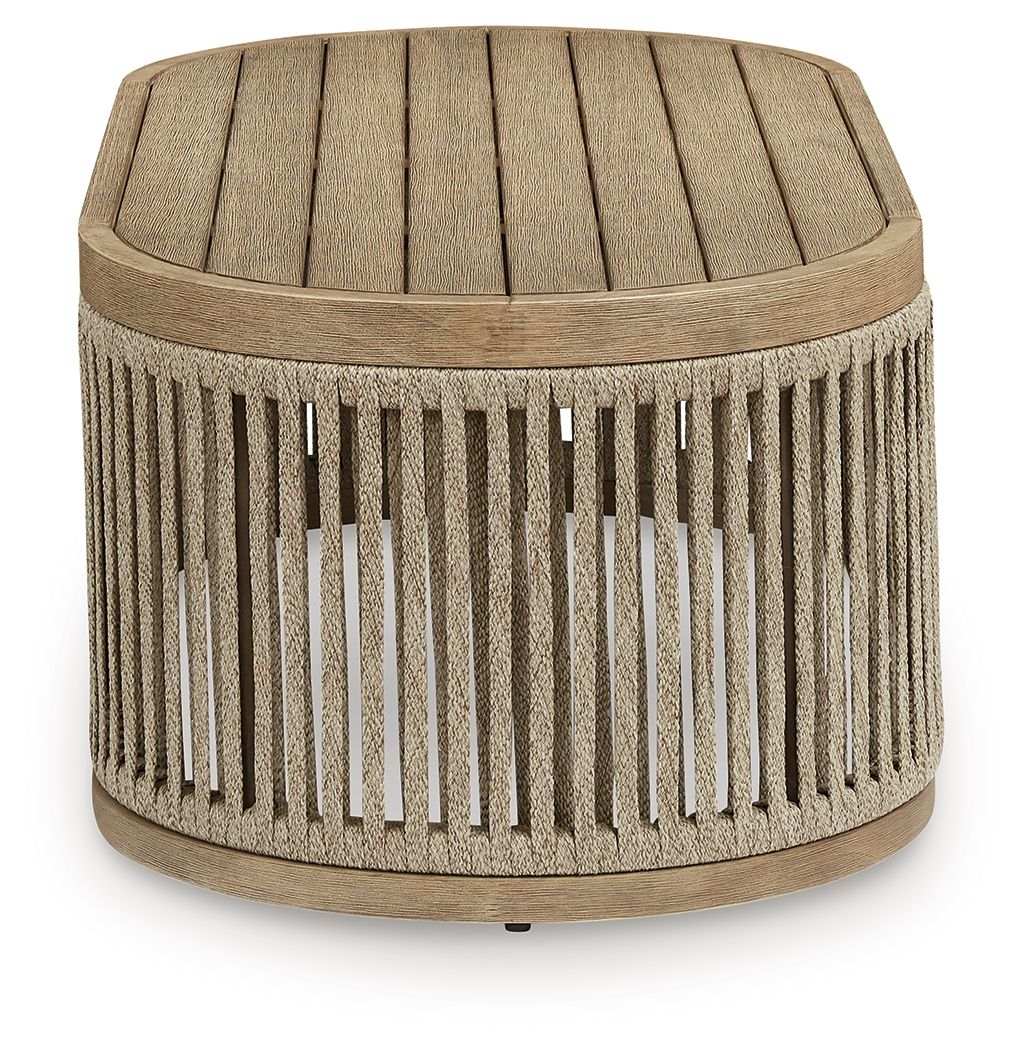 Serena Shores - Rectangular Cocktail Table - Beige - Best Buy Furniture
