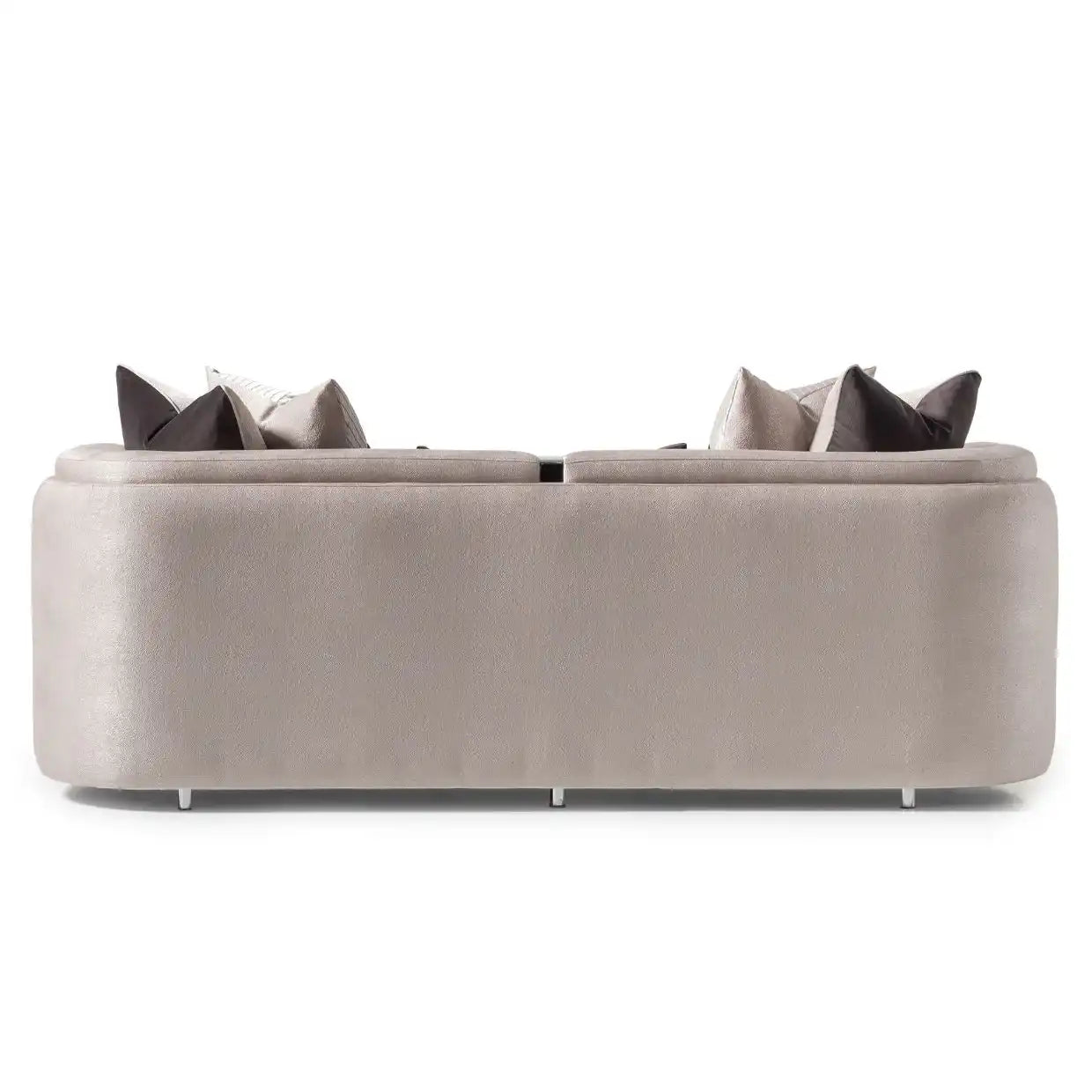 Carmela - Sofa - Zinc/Silver - Best Buy Furniture