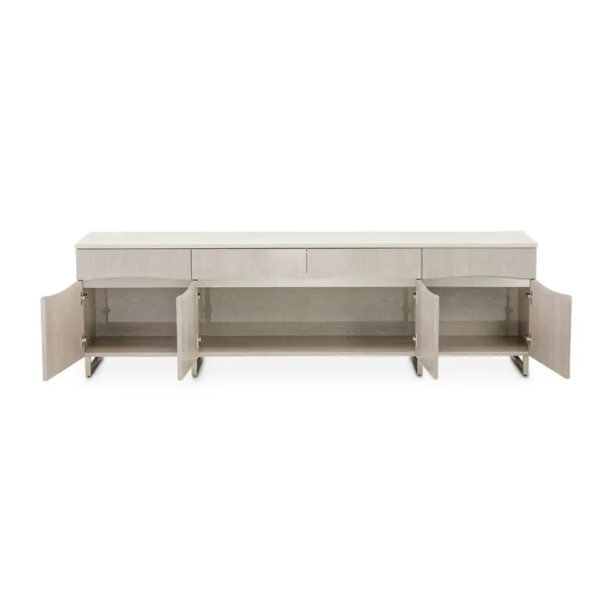 Marin - Media Cabinet - Beige - Best Buy Furniture