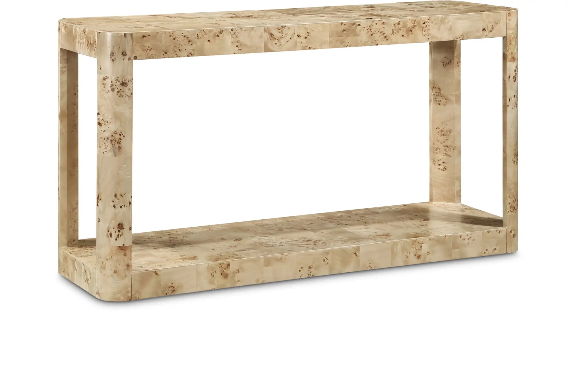 Reeves - Burl Wood Table - Best Buy Furniture
