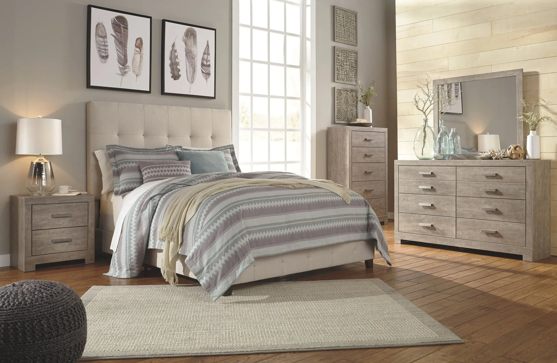 Culverbach - Five Drawer Chest - Gray - Best Buy Furniture