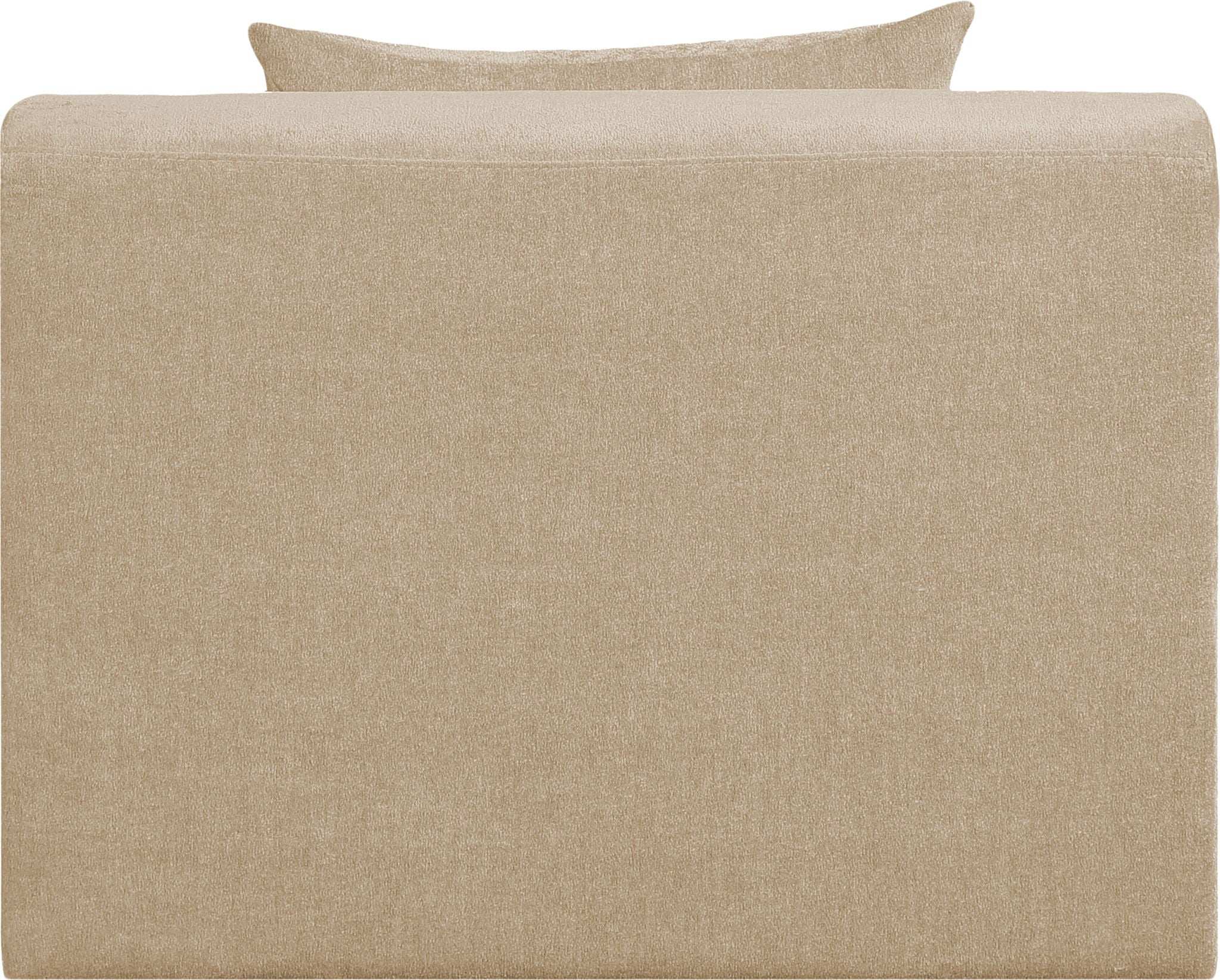 Stellar - Chenille Fabric Upholstered Modular Armless Chair