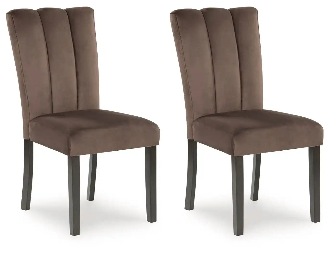 Jeshina - Dining Upholstered Side Chair (Set of 2) - Mocha - Best Buy Furniture