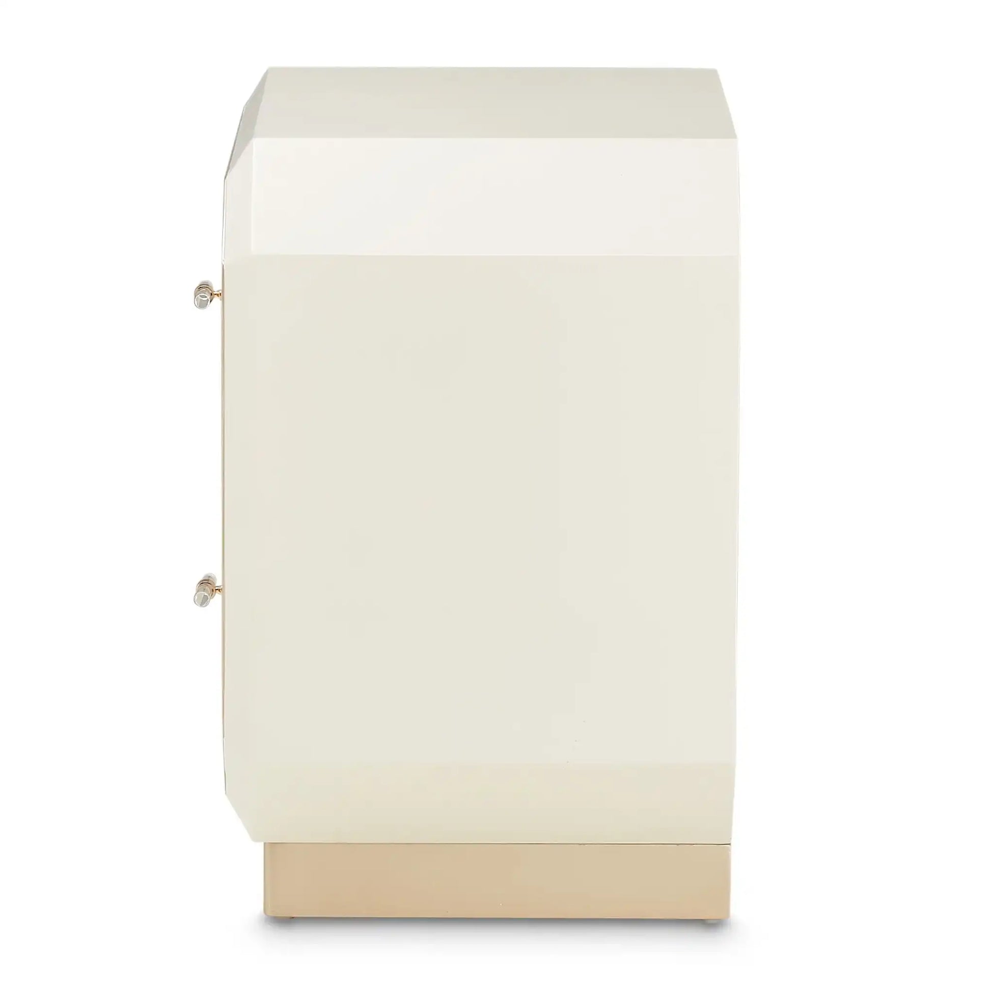 La Rachelle - 2-Drawer Nightstand - Champagne - Best Buy Furniture