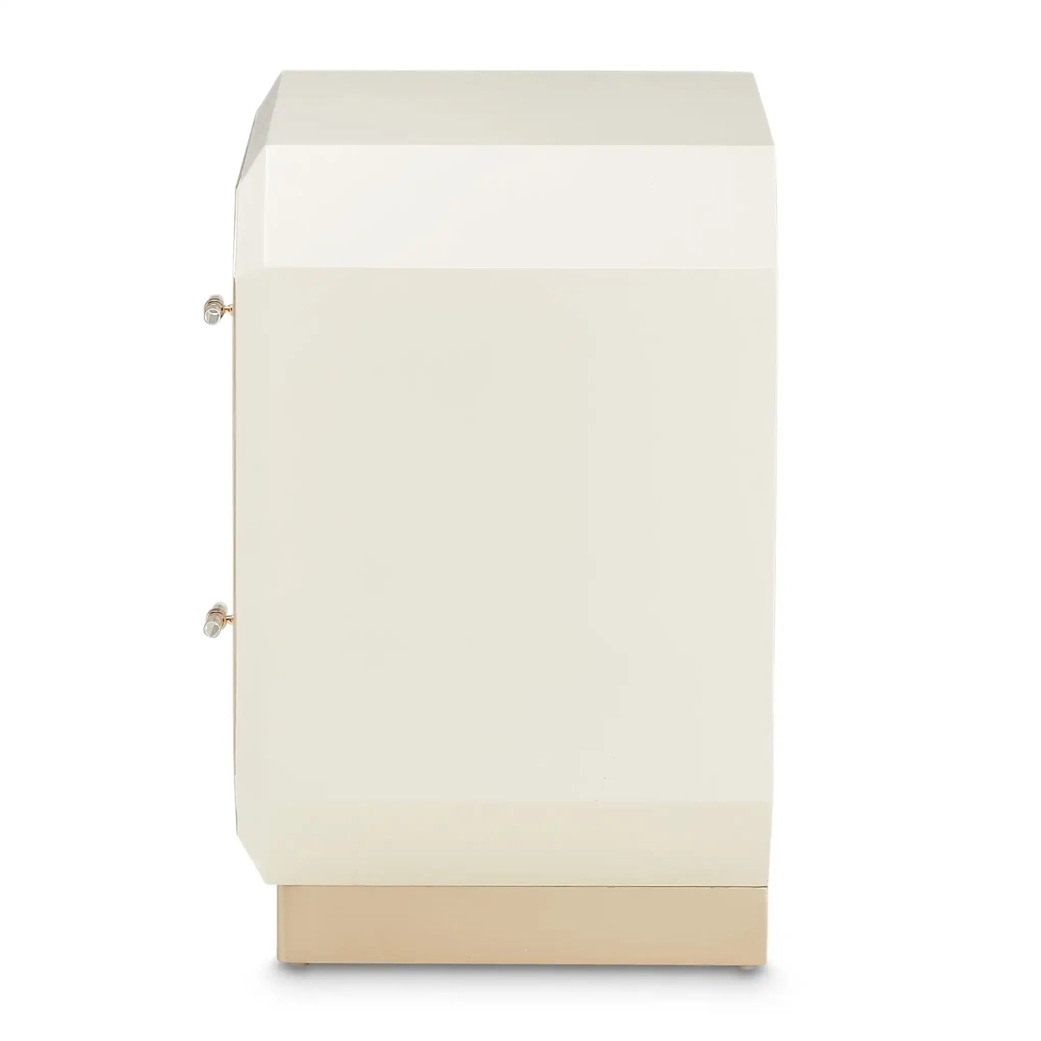 La Rachelle - 2-Drawer Nightstand - Champagne - Best Buy Furniture