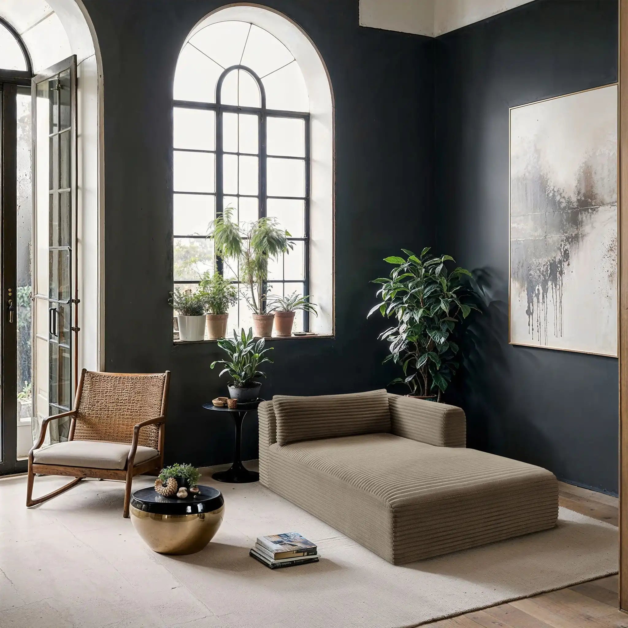 Shaggy - Fabric Chaise