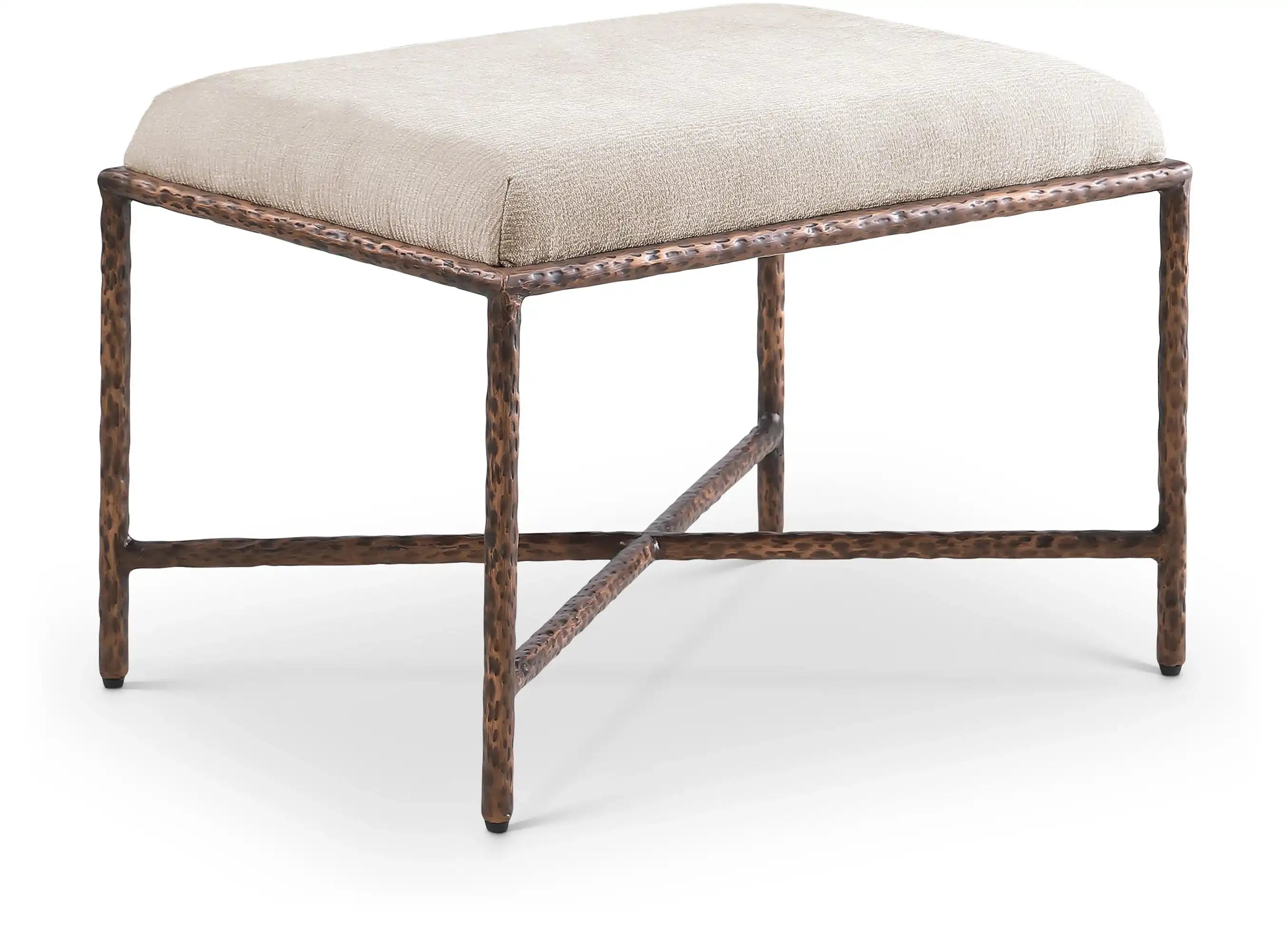 Valley - Bench With Bronze Frame - Best Buy Furniture