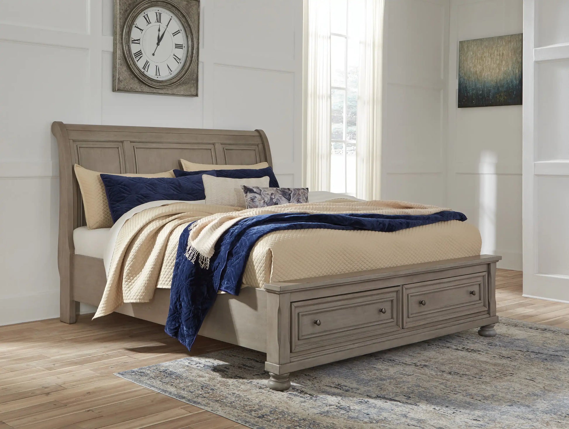 Lettner - Sleigh Bedroom Set - Best Buy Furniture