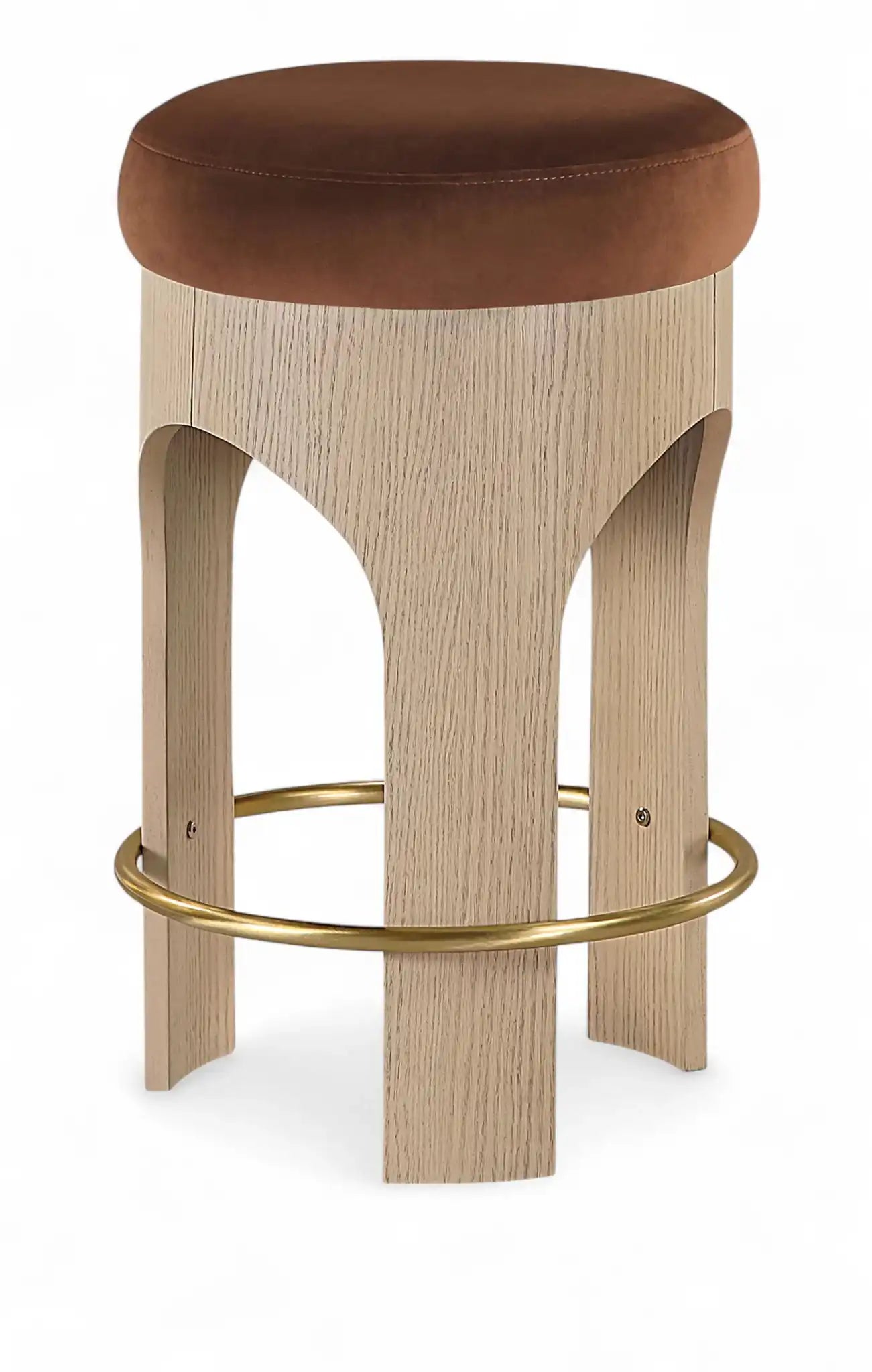 Bocceli - Counter Stool - Natural Base - Best Buy Furniture
