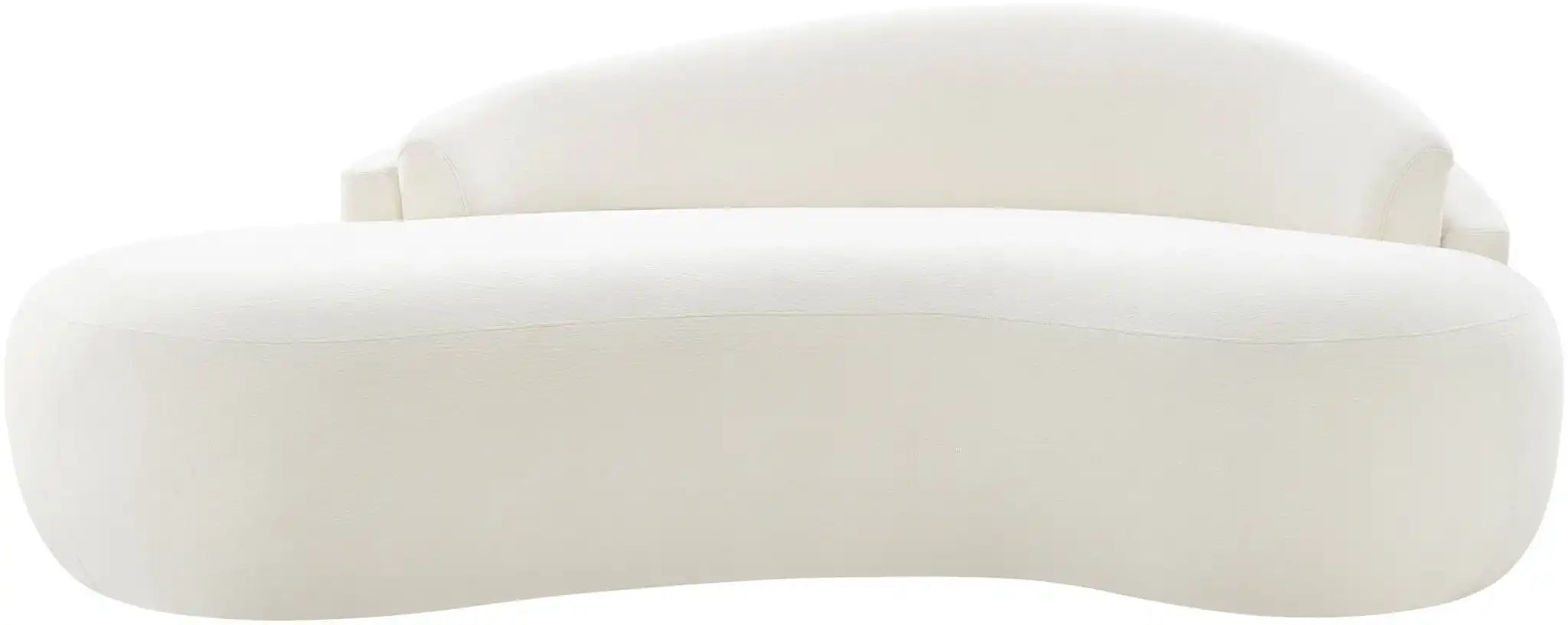 Caspian - Chenille Fabric Upholstered Loveseat