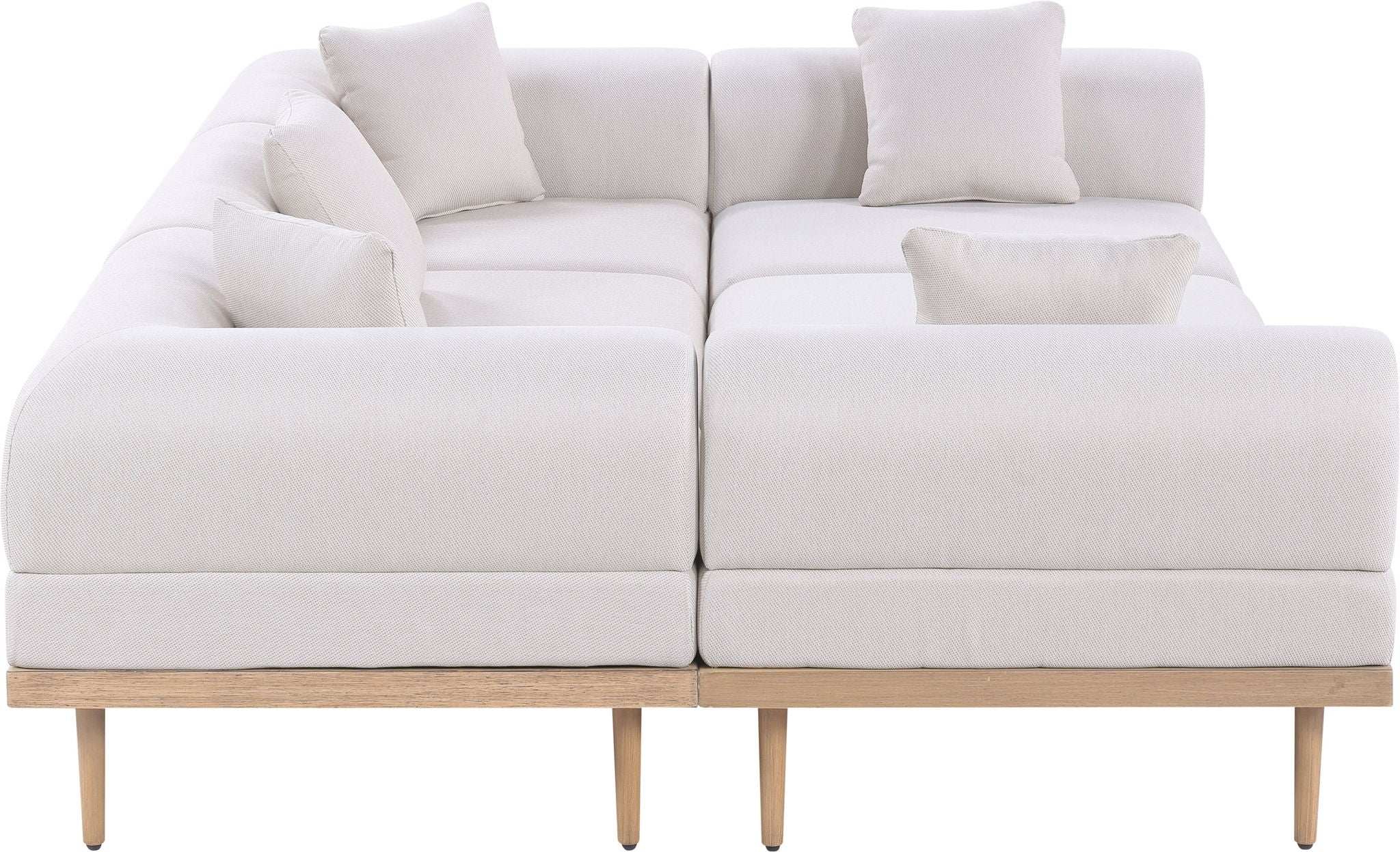 Laguna - 6 Piece 142" Outdoor Patio Modular Sectional