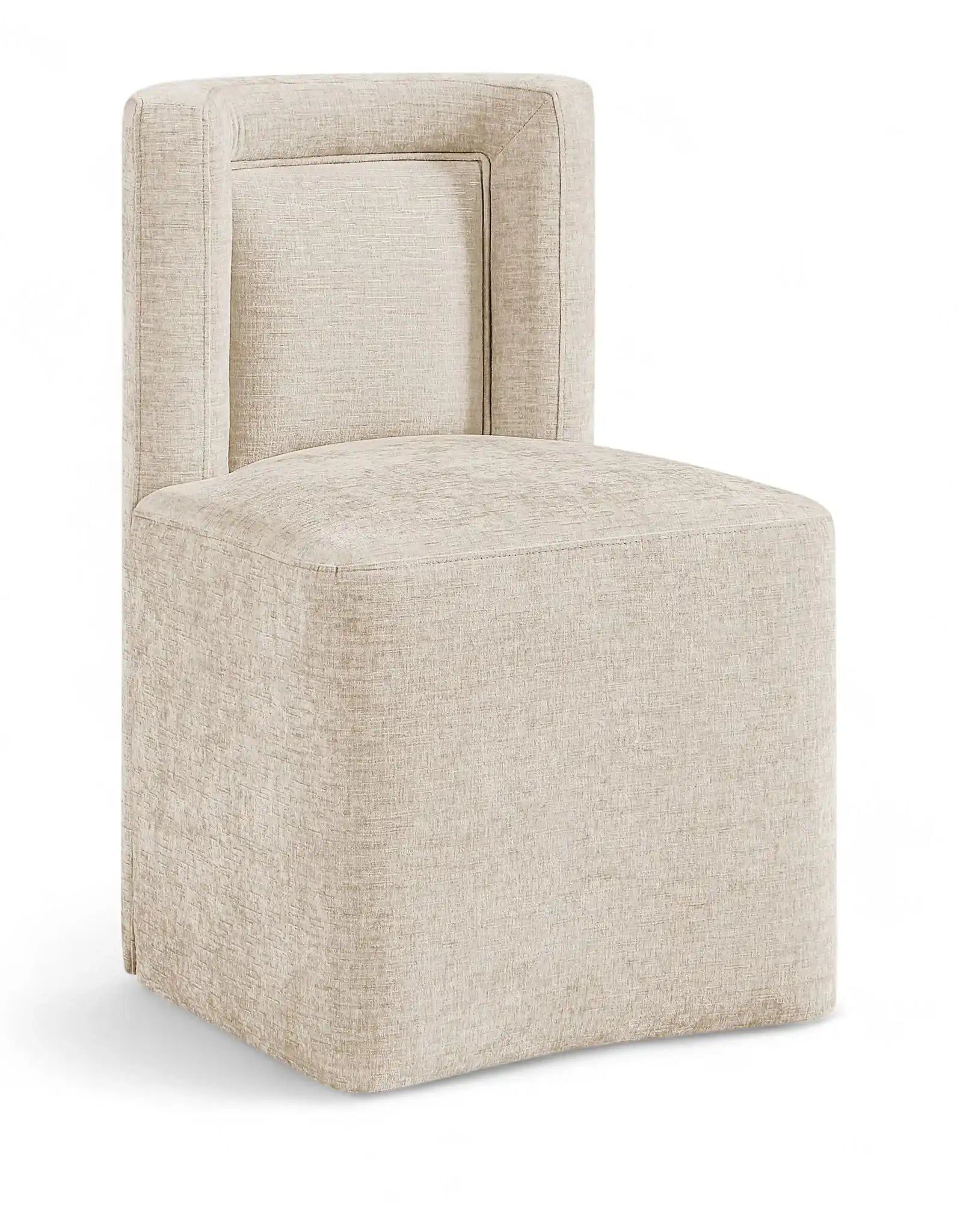 Duvina - Chenille Performance Fabric Dining Chair (Set of 2) - Best Buy Furniture