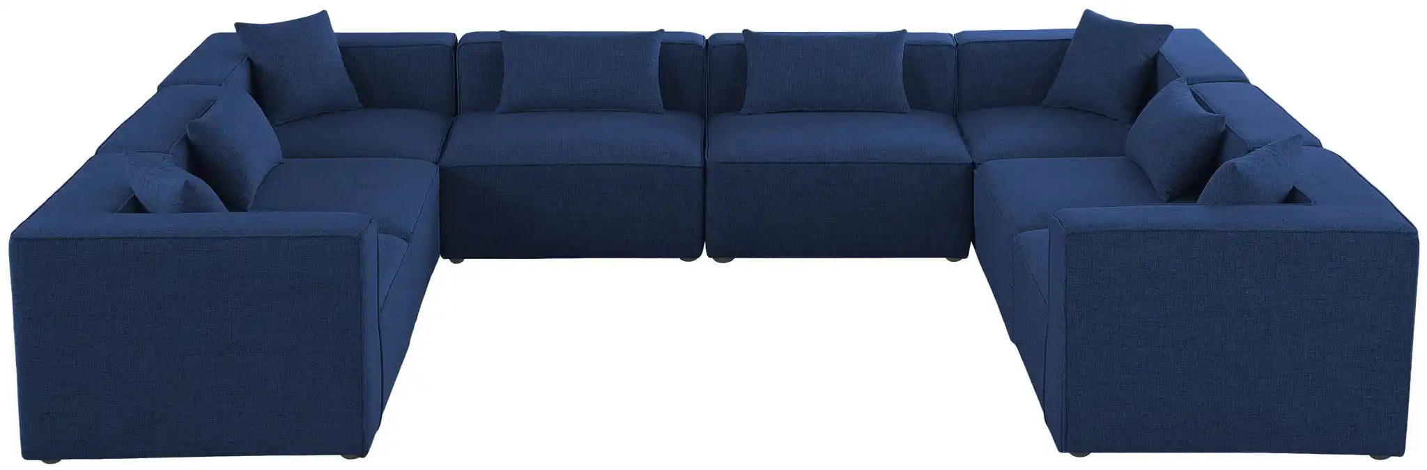 Cube - Linen 8 Piece Modular Sectional