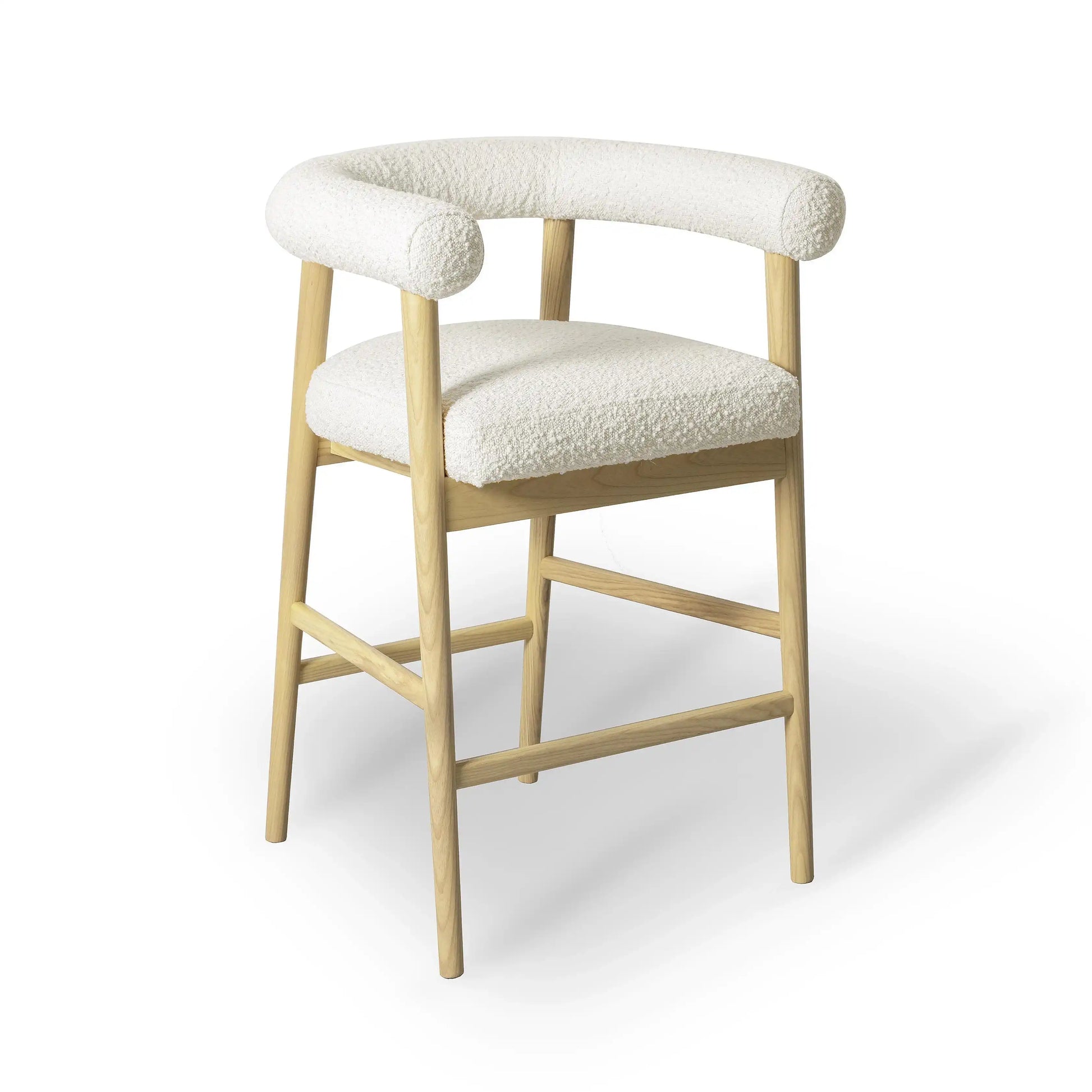 Spara - Performance Boucle Counter Stool - Best Buy Furniture