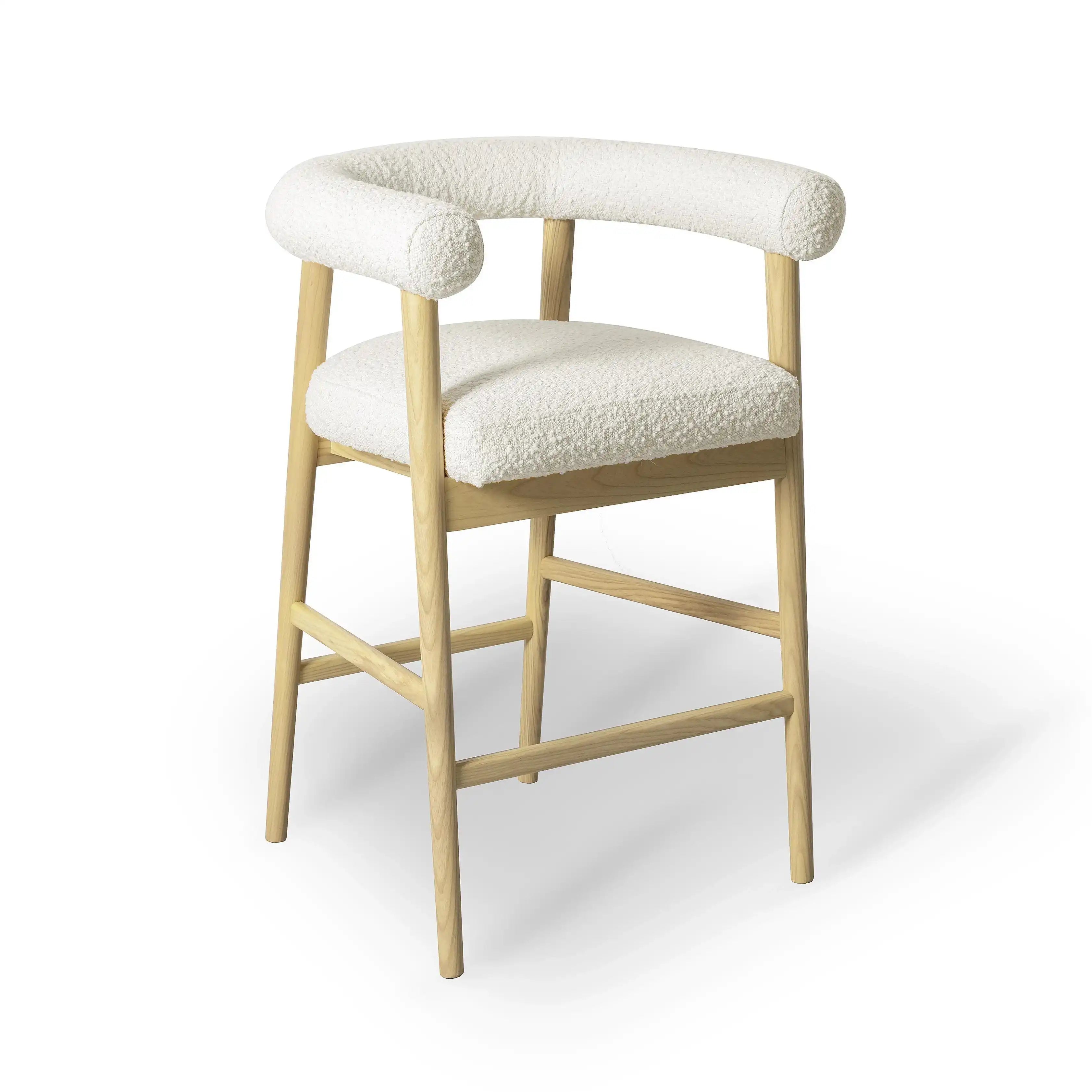 Spara - Performance Boucle Counter Stool - Best Buy Furniture